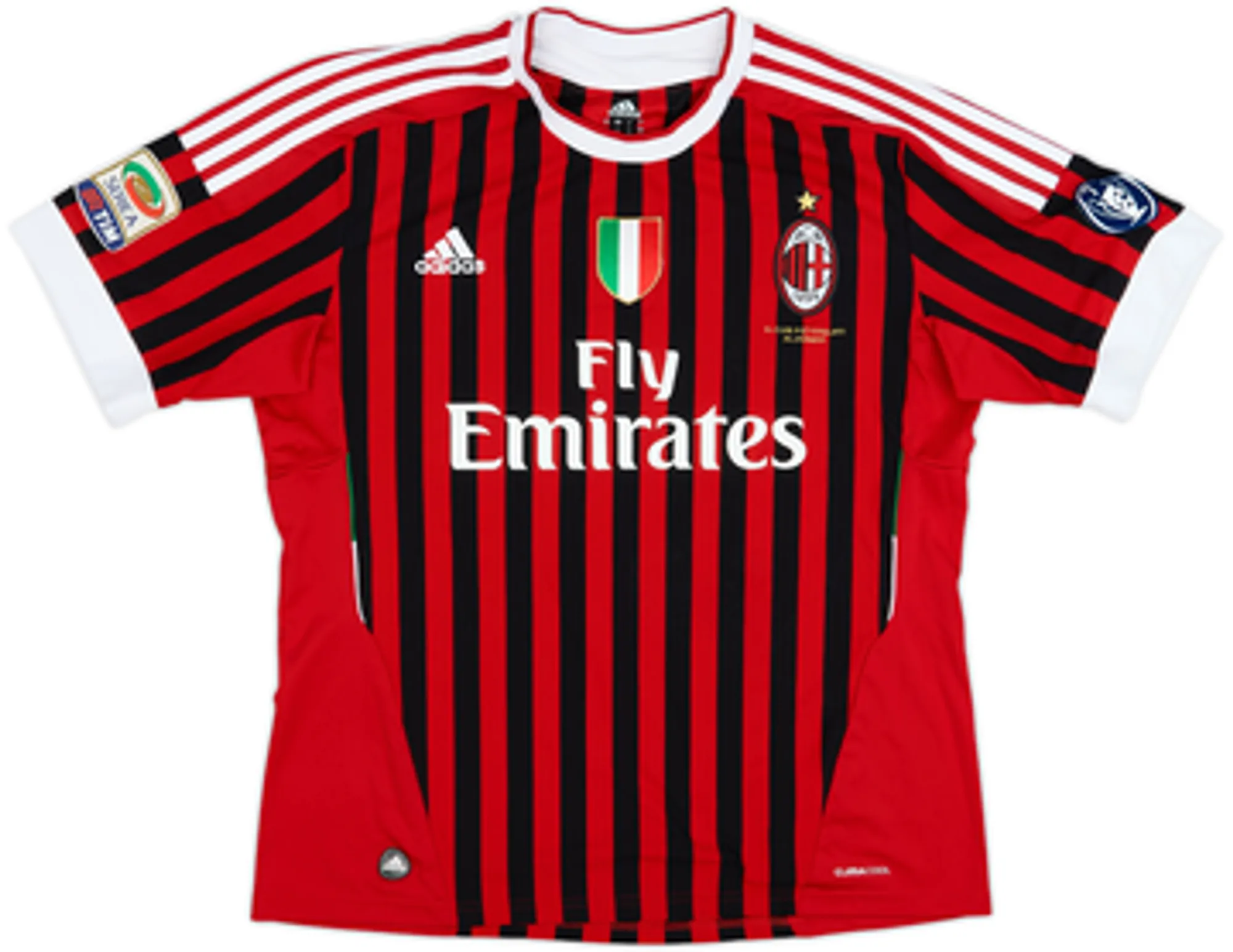 2011-12 AC Milan Signed Home Shirt Prince #27 - 5/10 - (L)
