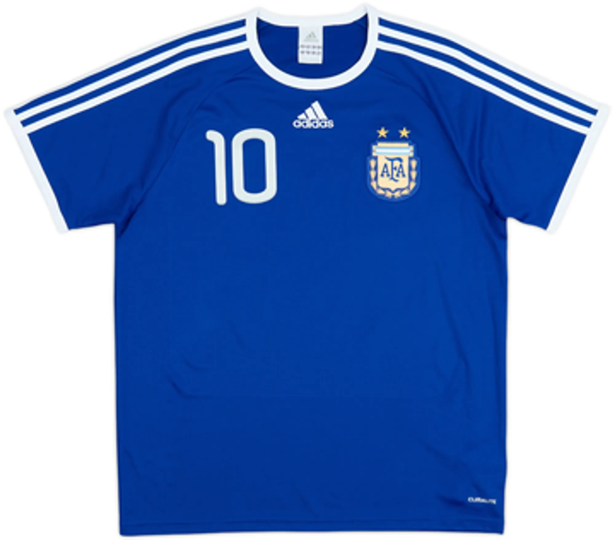 2010-11 Argentina Basic Away Shirt Messi #10 - 9/10 - (M)
