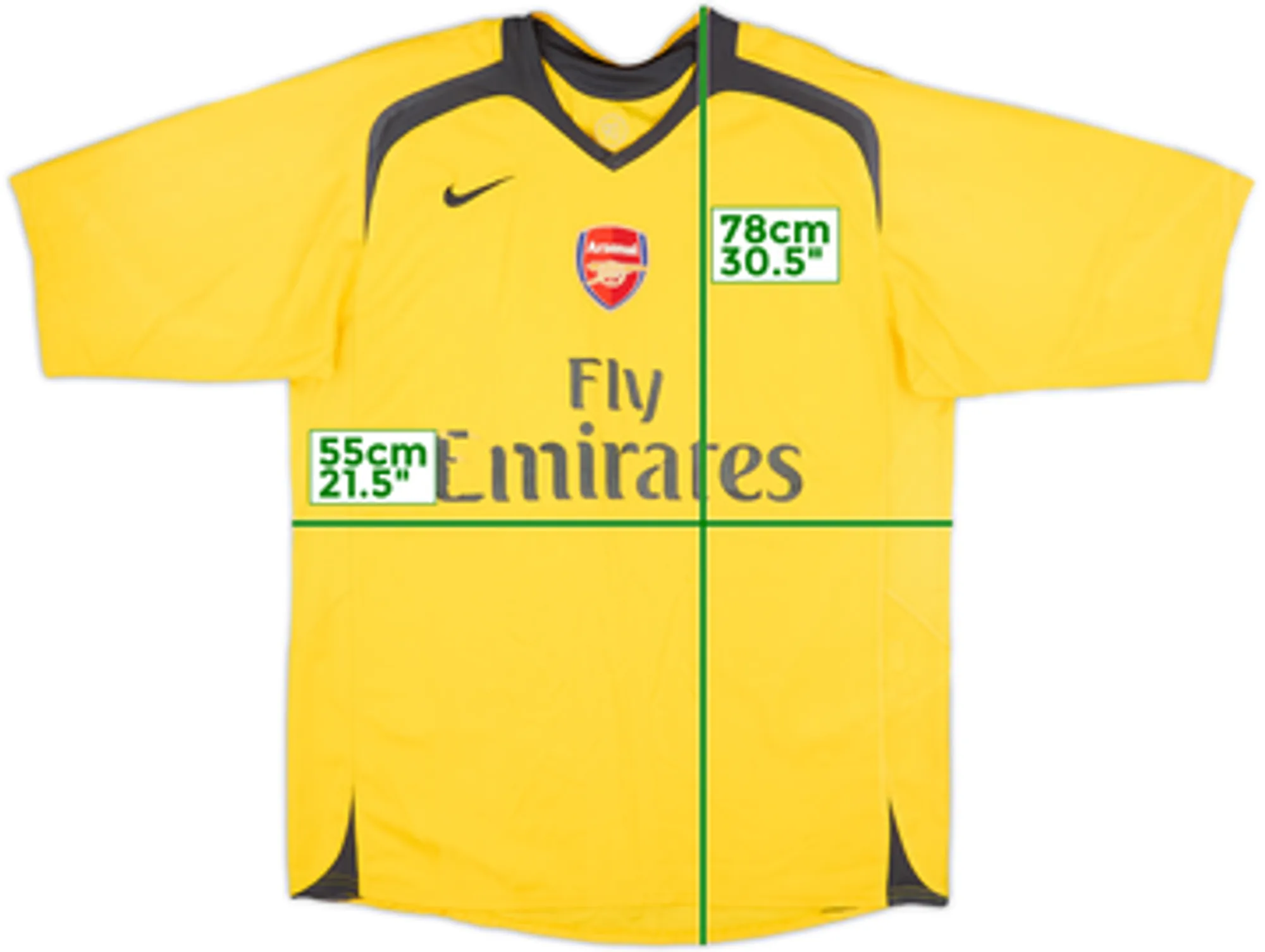 2006-07 Arsenal Away Shirt - 5/10 - (L)