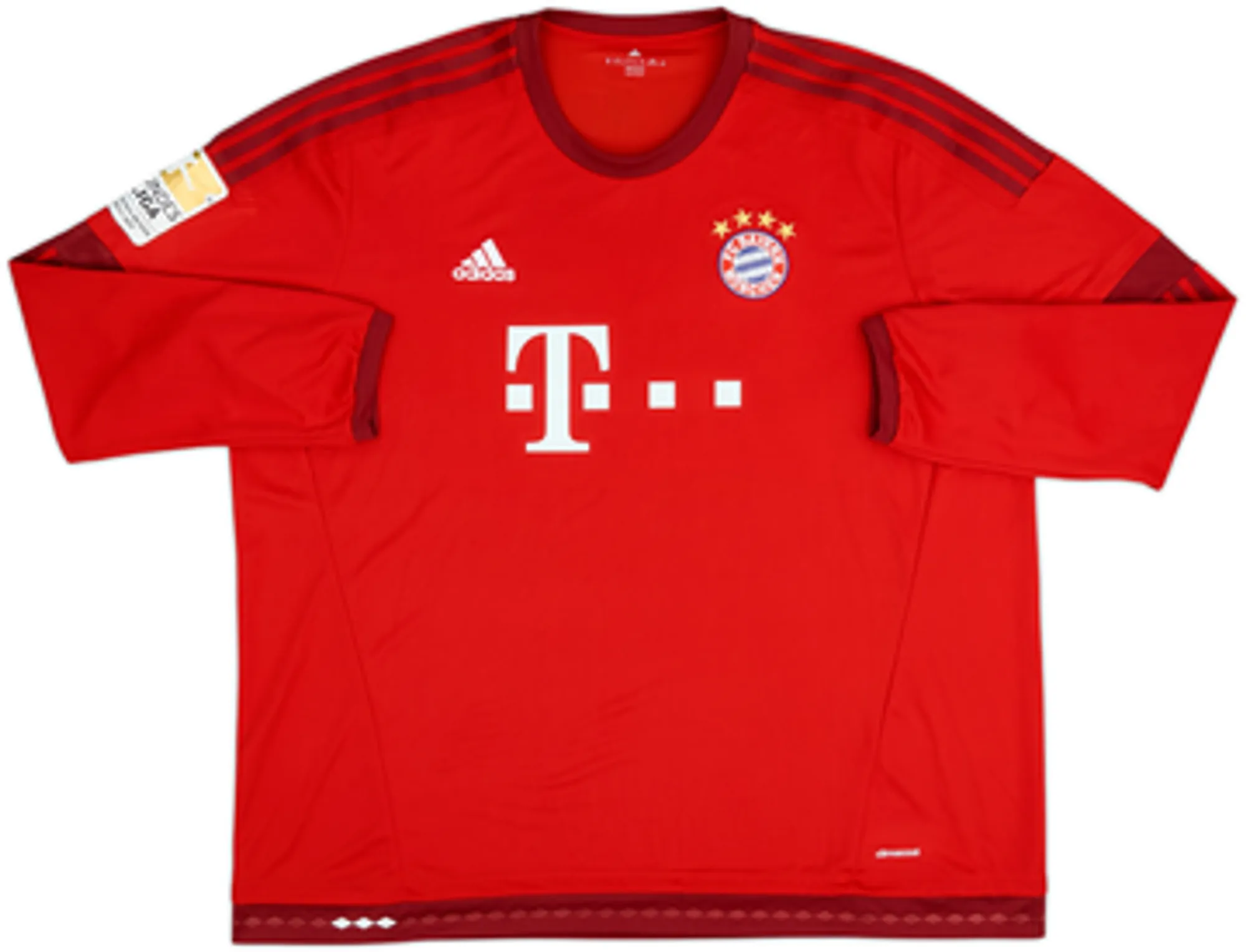 2015-16 Bayern Munich Home L/S Shirt Robben #10 - 8/10 - (3XL)