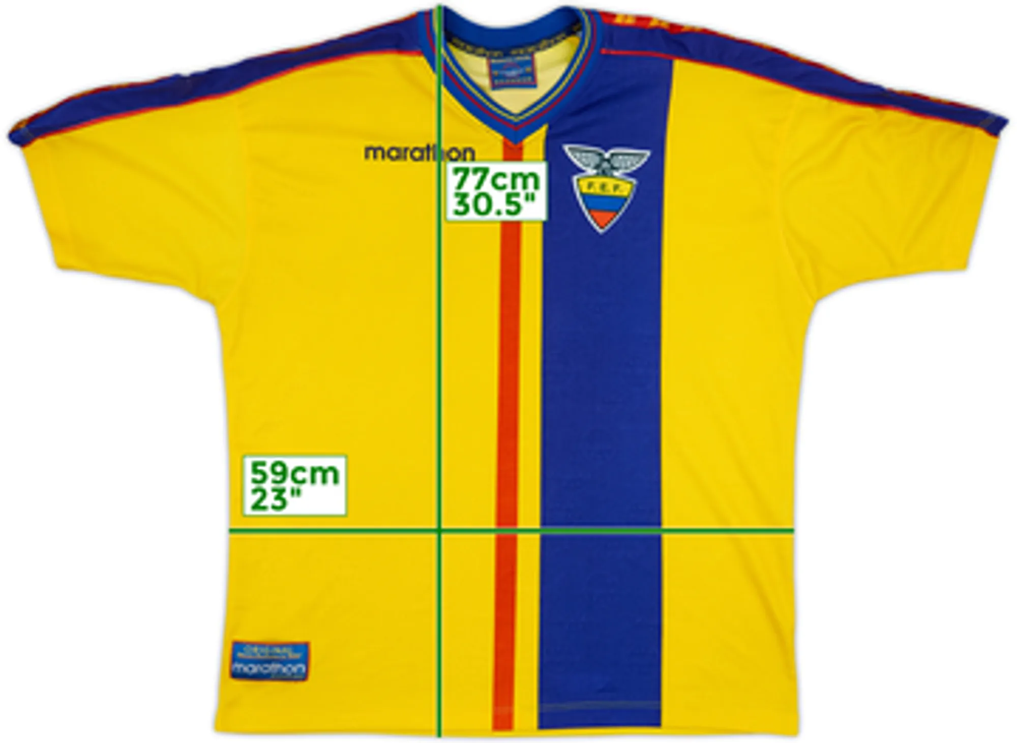 1998-01 Ecuador Home Shirt - 8/10 - (XL)