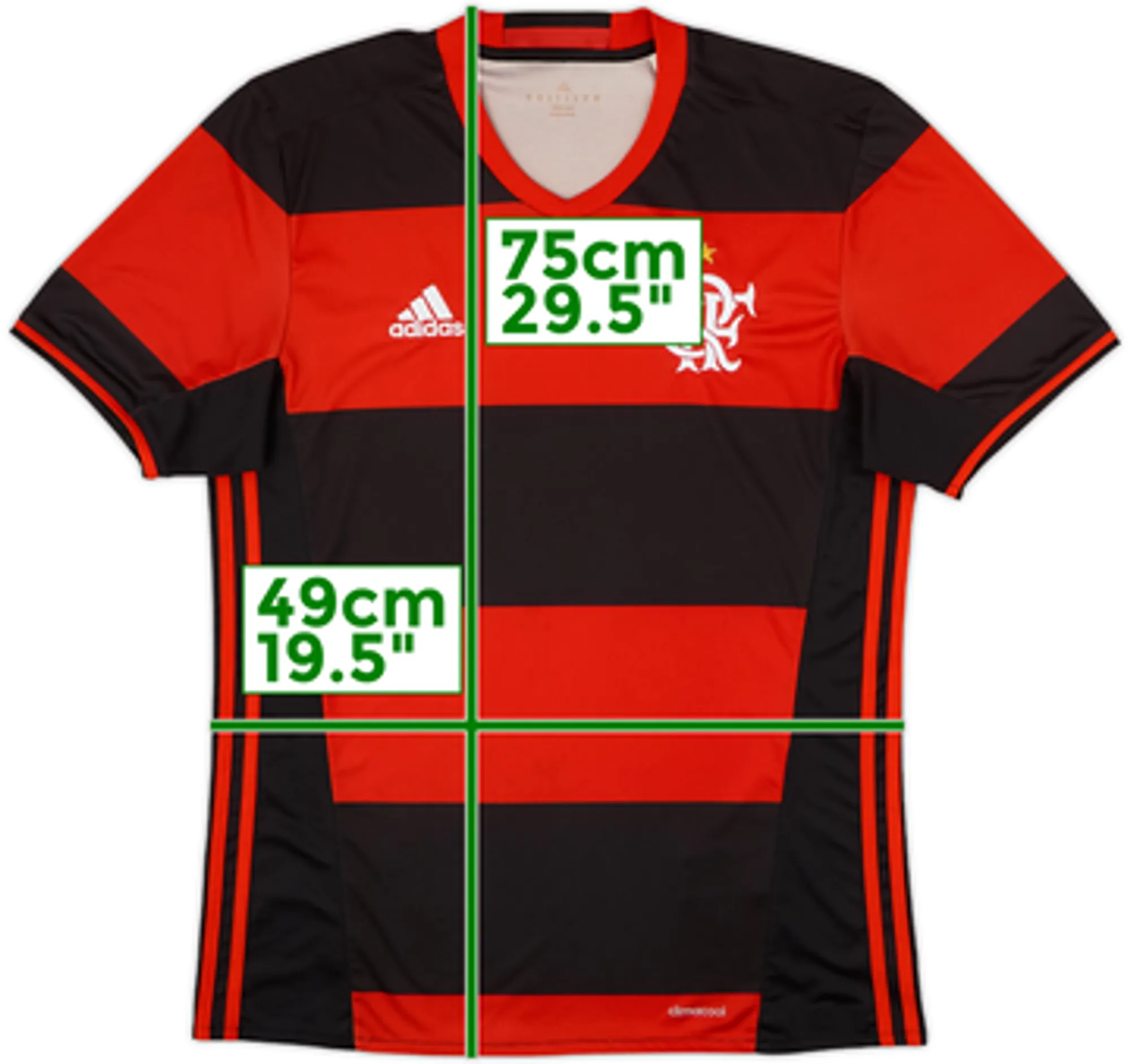 2016 Flamengo Home Shirt - 9/10 - (L)