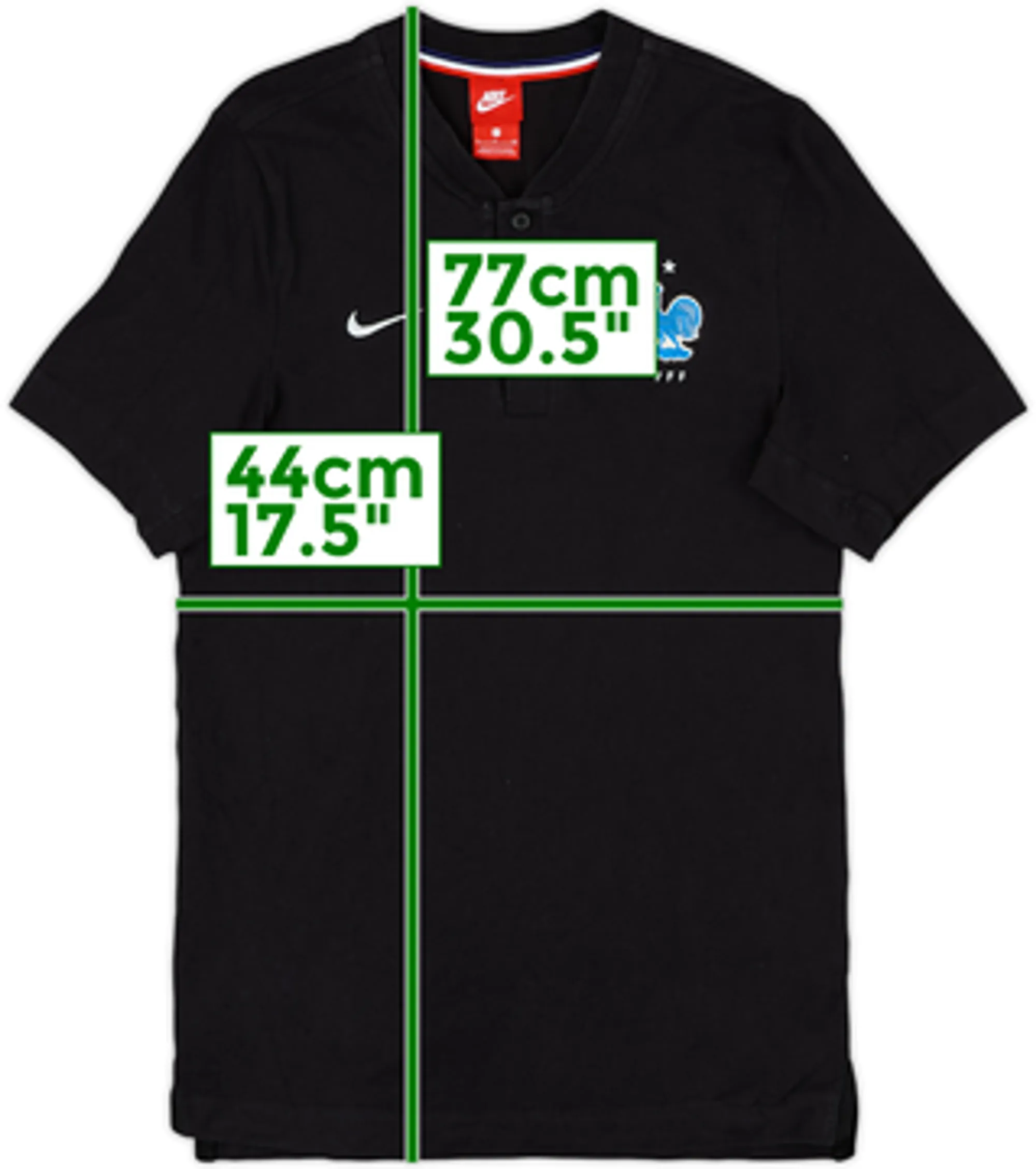 2017-18 France Nike Polo Shirt - 8/10 - (S)