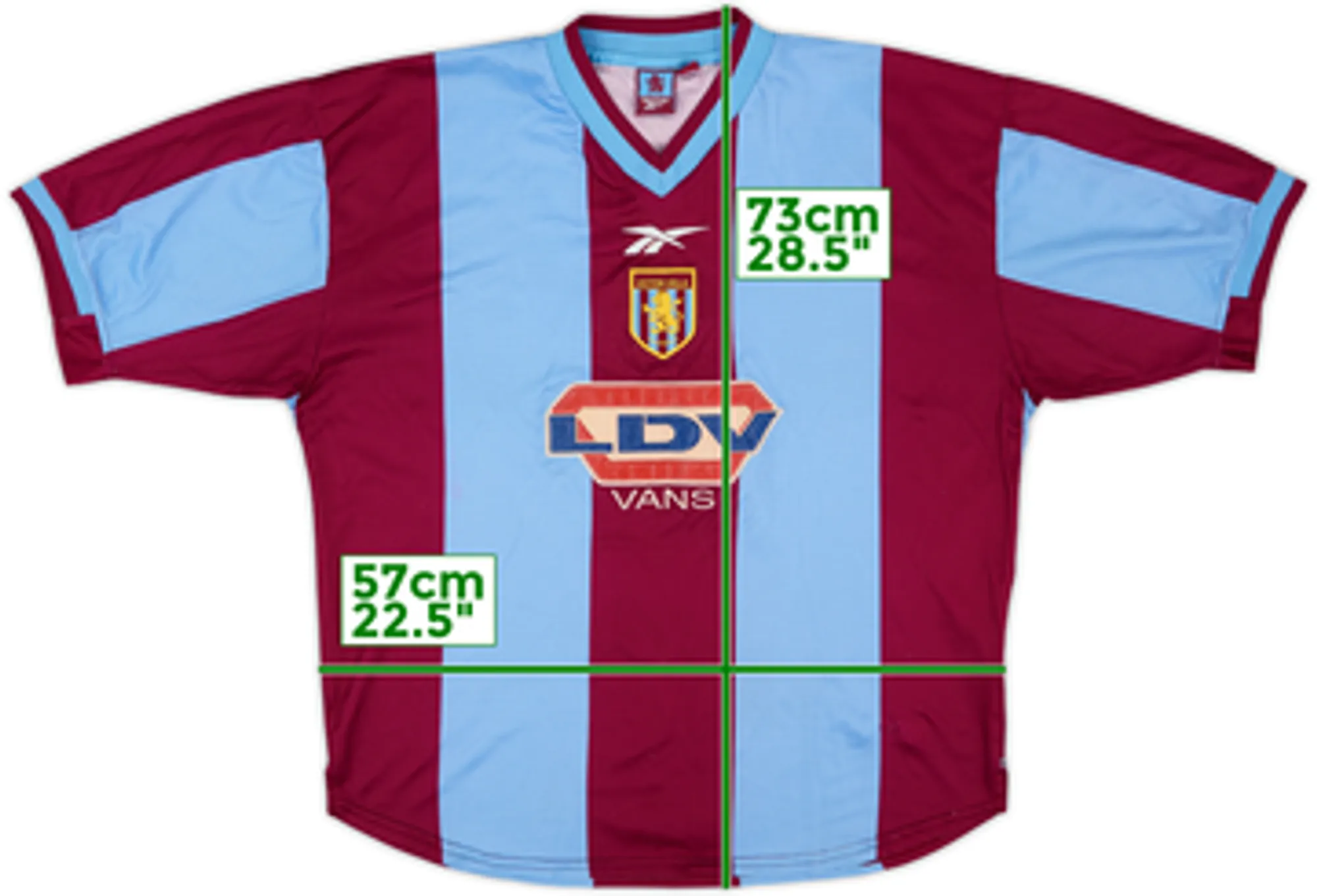 1999-00 Aston Villa Home Shirt - 7/10 - (L)