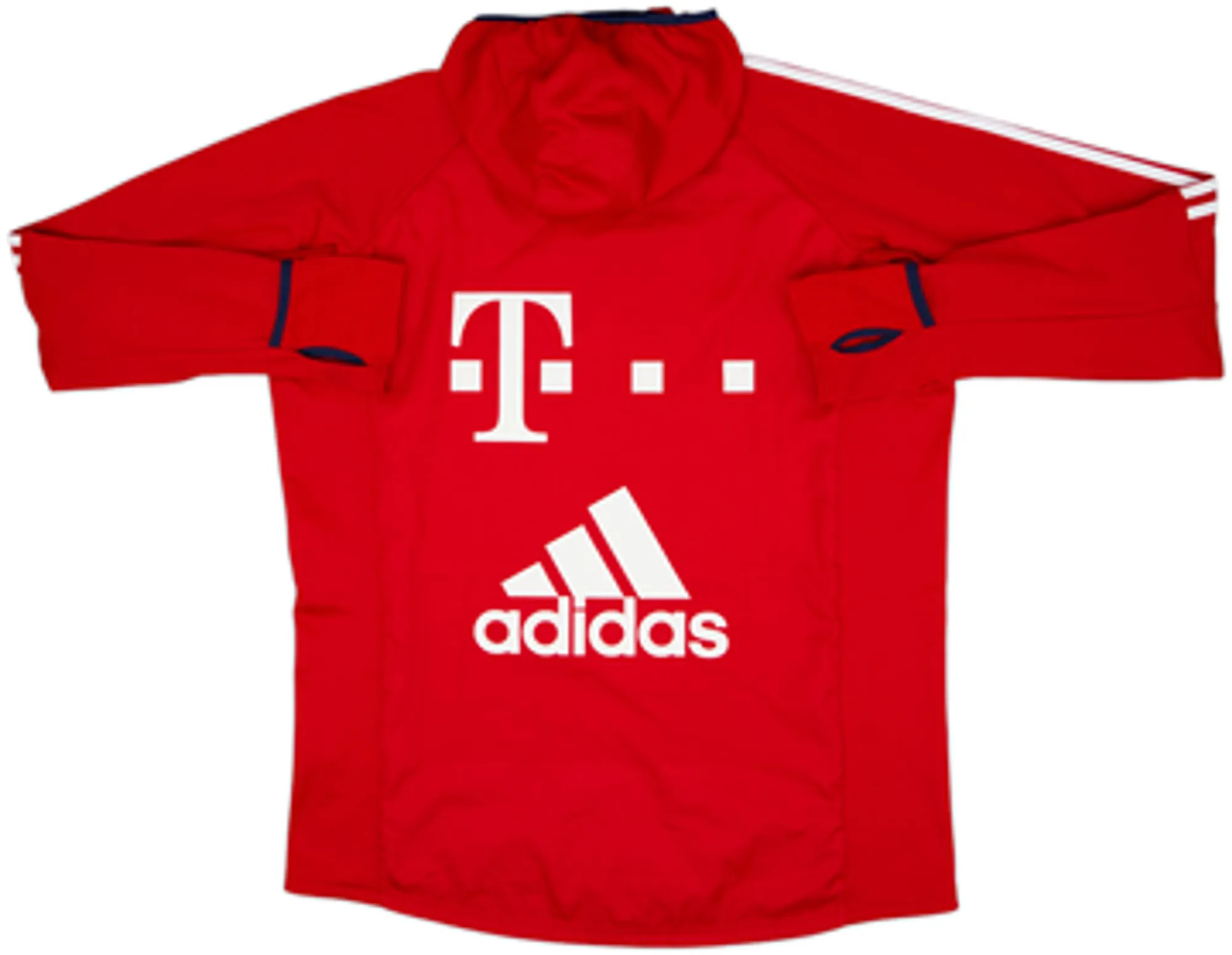 2017-18 Bayern Munich adidas Hooded Drill Top - 7/10 - (L)