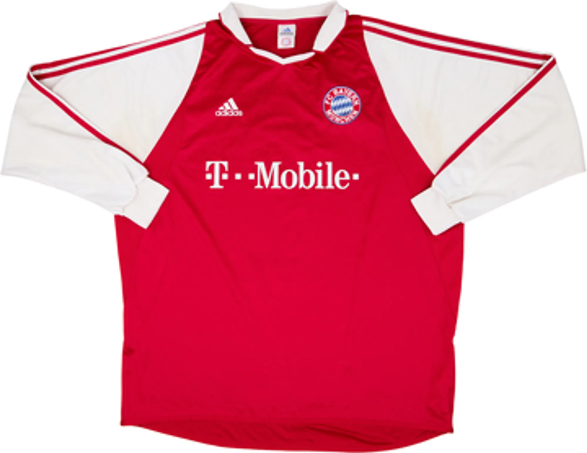 2003-04 Bayern Munich Home L/S Shirt Scholl #7 - 5/10 - (XXL)