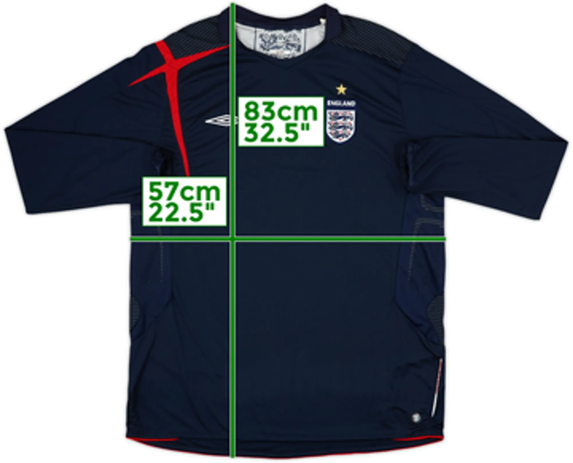 2005-06 England GK Shirt - 10/10 - (XL)
