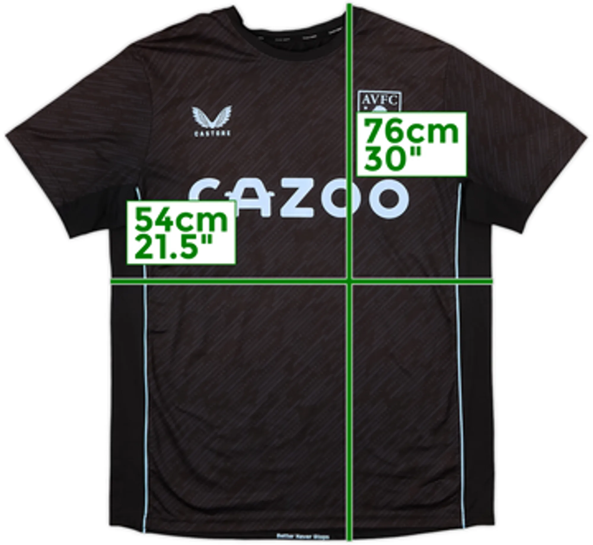 2022-23 Aston Villa Castore Training Shirt - 10/10 - (M)