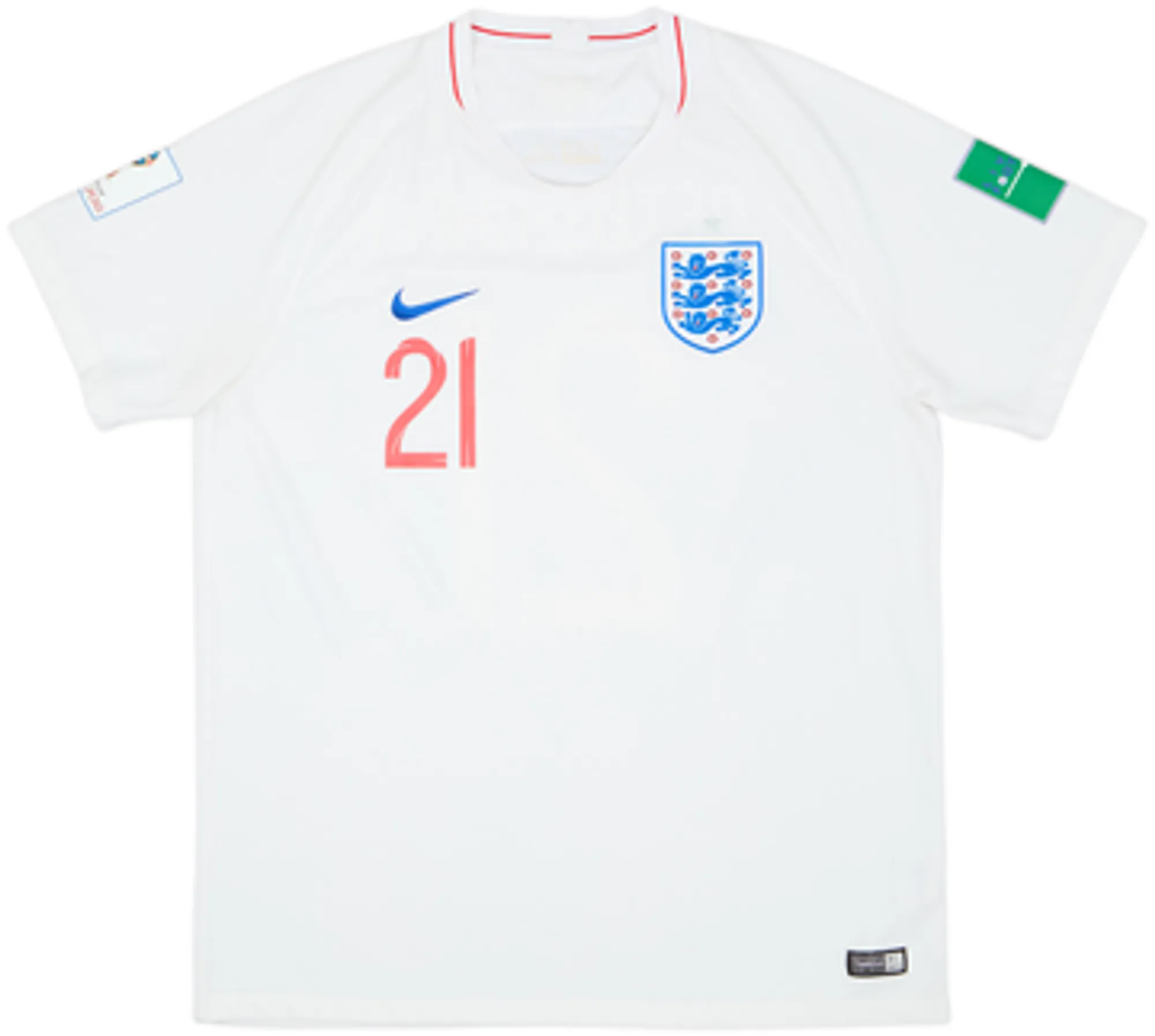 2018-19 England Home Shirt Loftus-Cheek #21 - 6/10 - (XL)