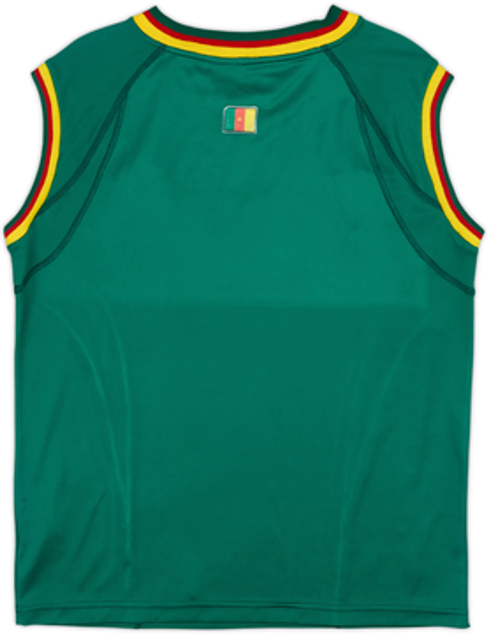 2002 Cameroon Home Vest Shirt - 7/10 - (L)