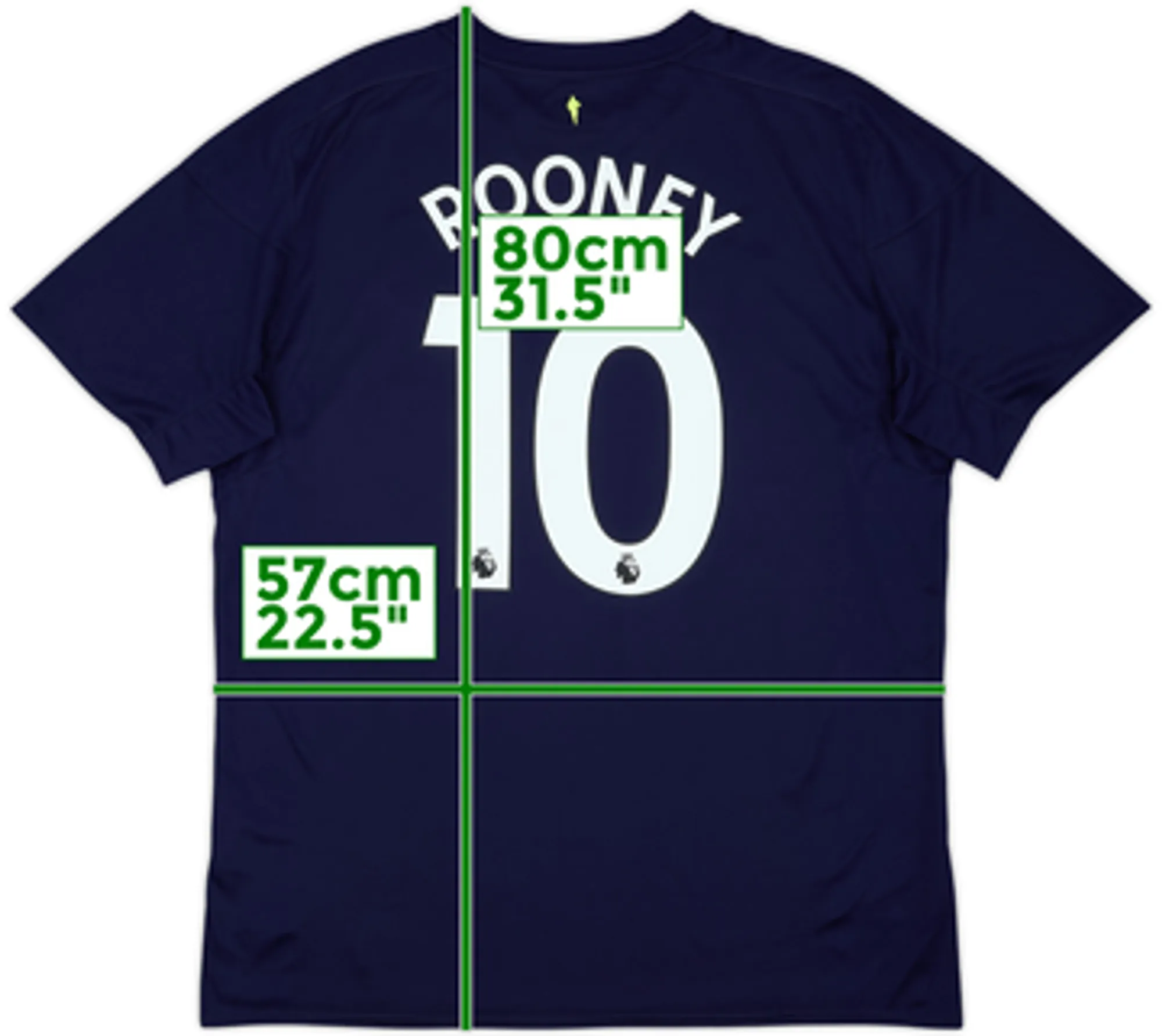 2017-18 Everton Third Shirt Rooney #10 - 10/10 - (XL)