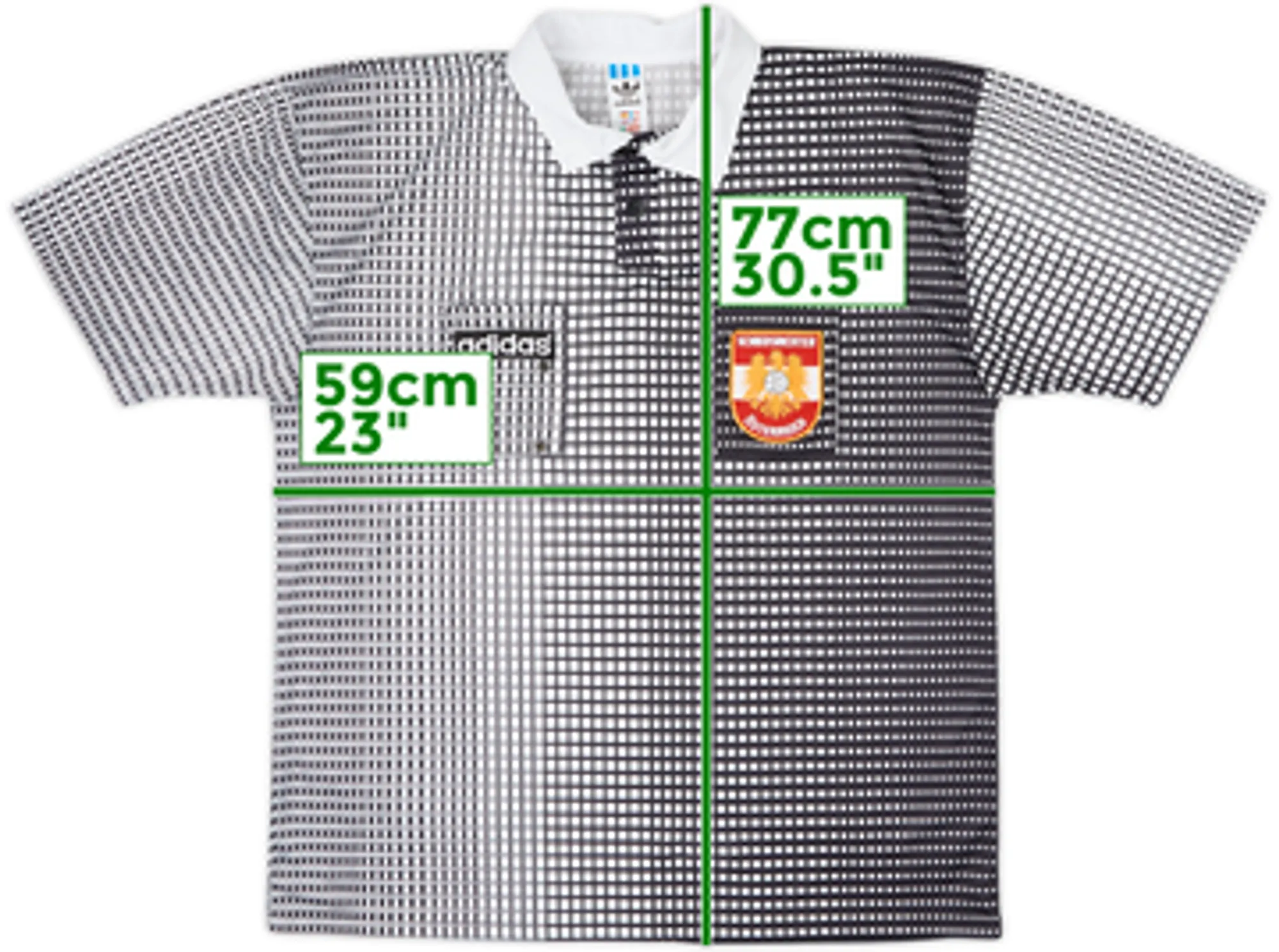 1990s Austria adidas Referee Shirt - 9/10 - (L)