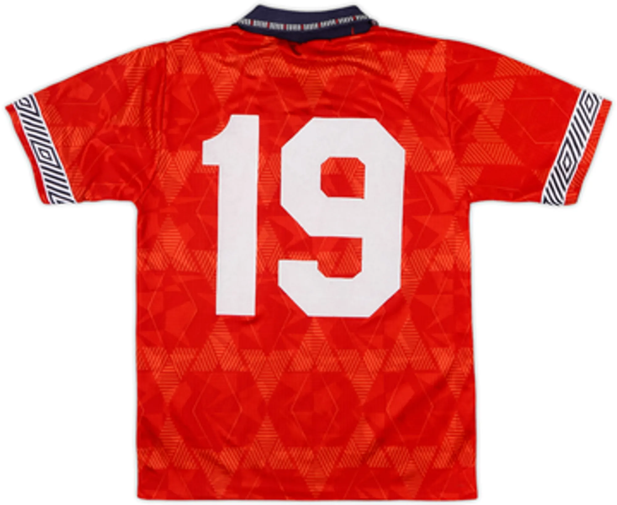 1990-93 England Away Shirt #19 - 6/10 - (S.Boys)