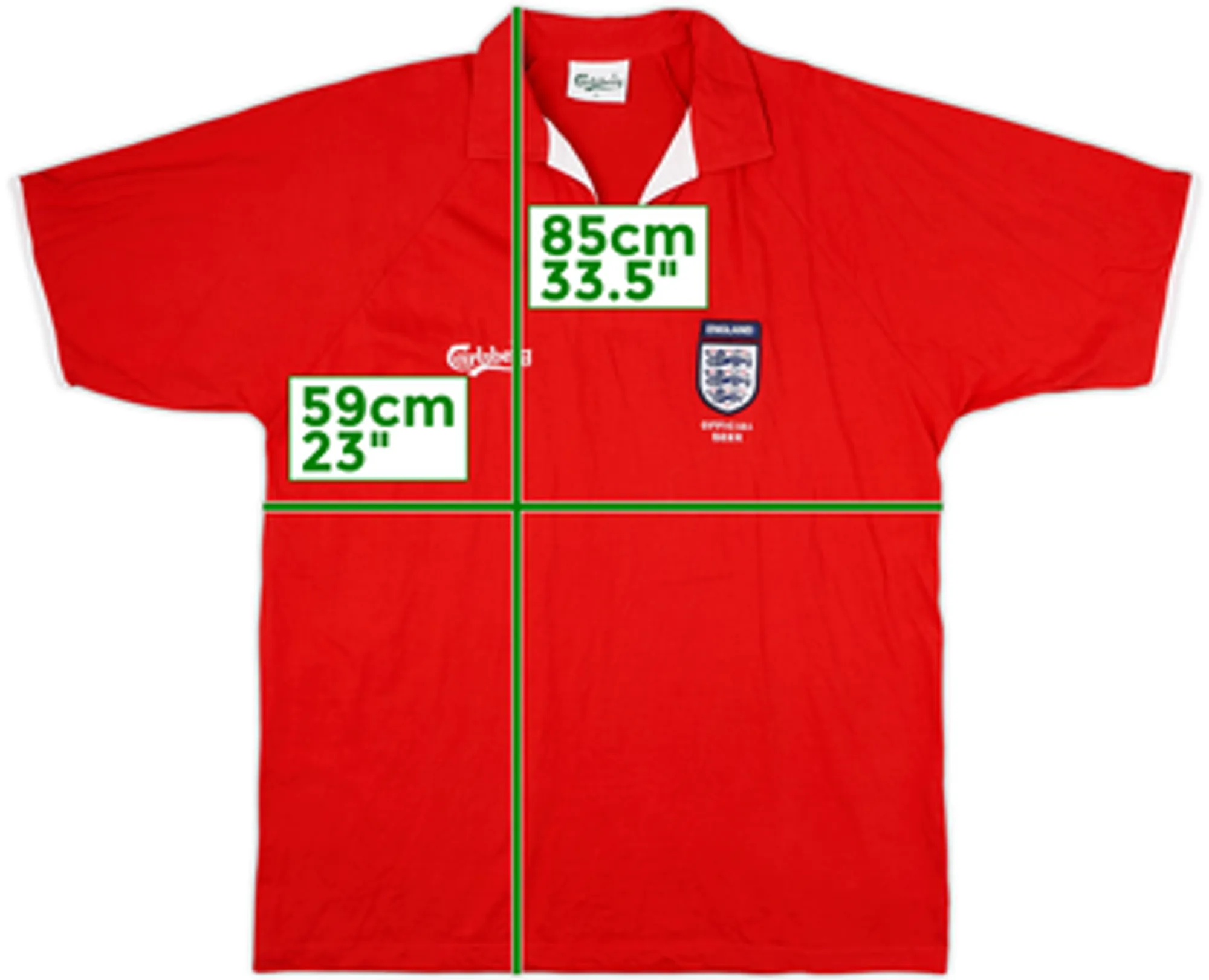 2006 England x Carlsberg Fan Shirt - 9/10 - (XL)