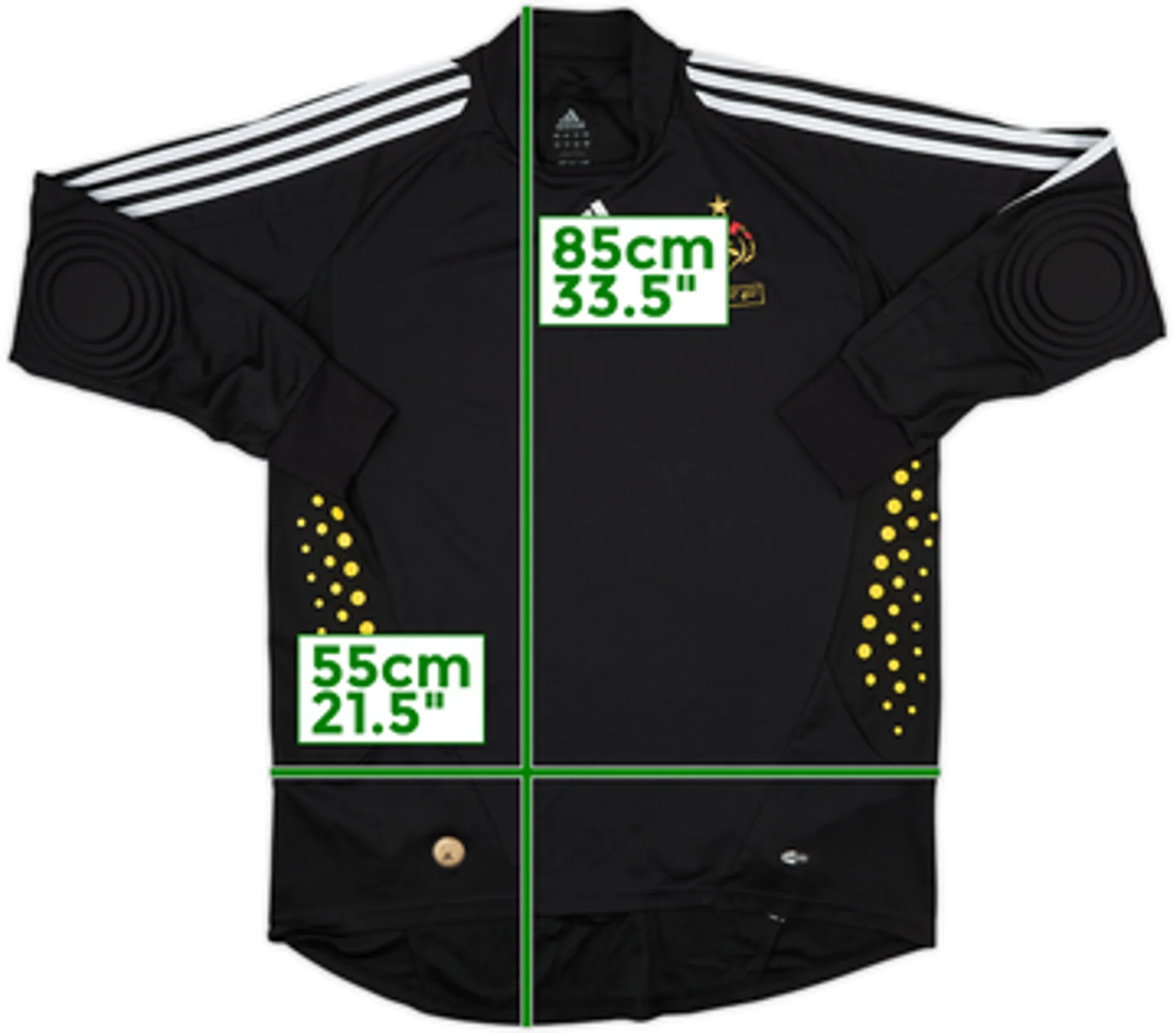 2008-09 France GK Shirt - 8/10 - (L)