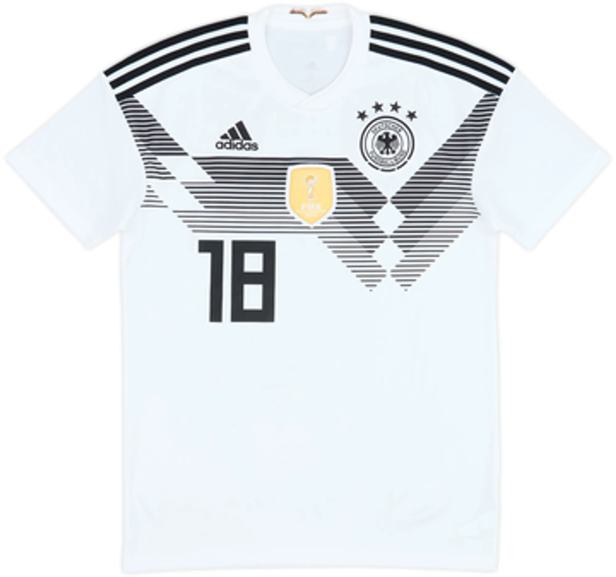 2018-19 Germany Home Shirt Kimmich #18 - 10/10 - (S)