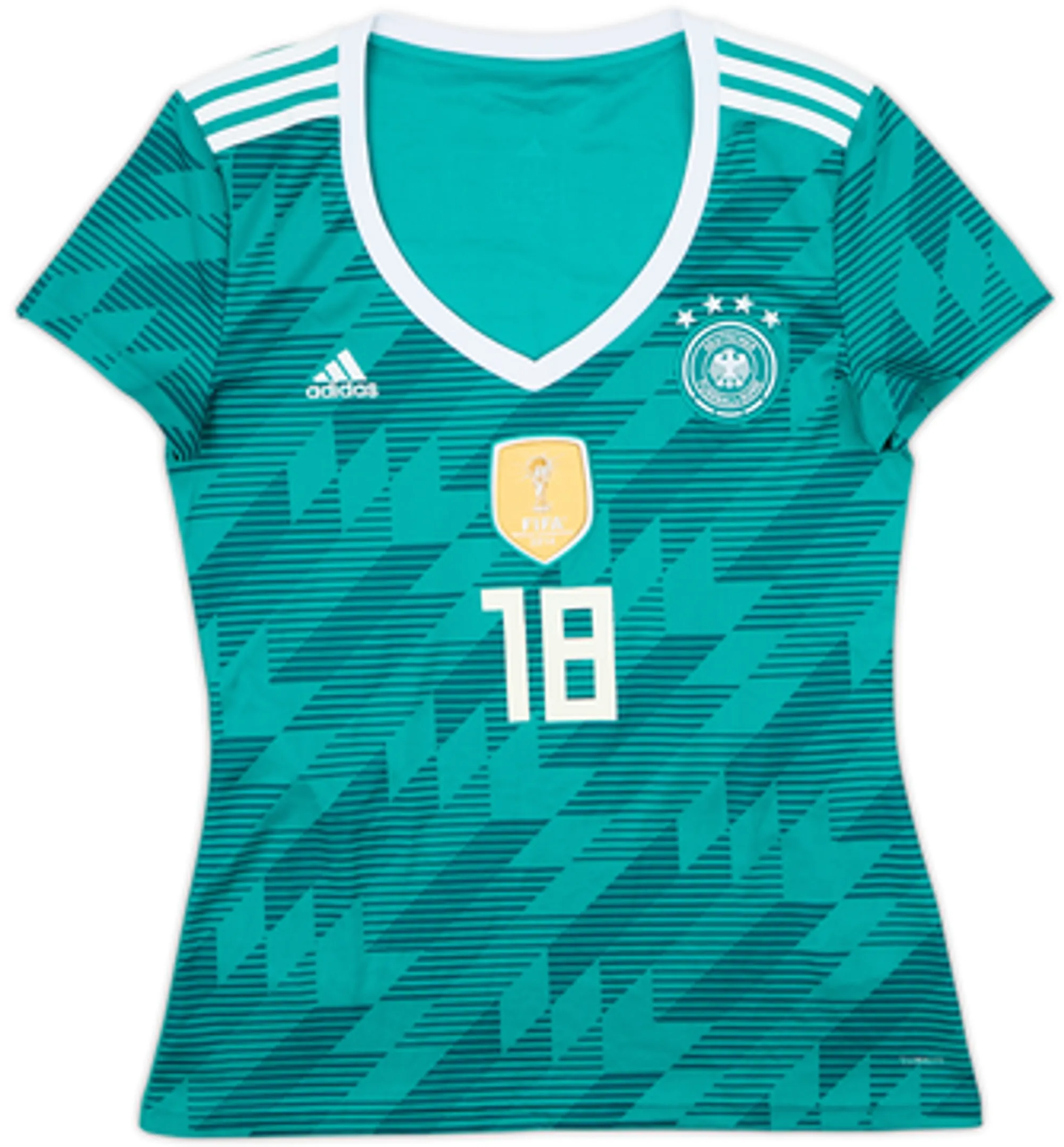 2018-19 Germany Away Shirt Kimmich #18 - 10/10 - (Women's M)