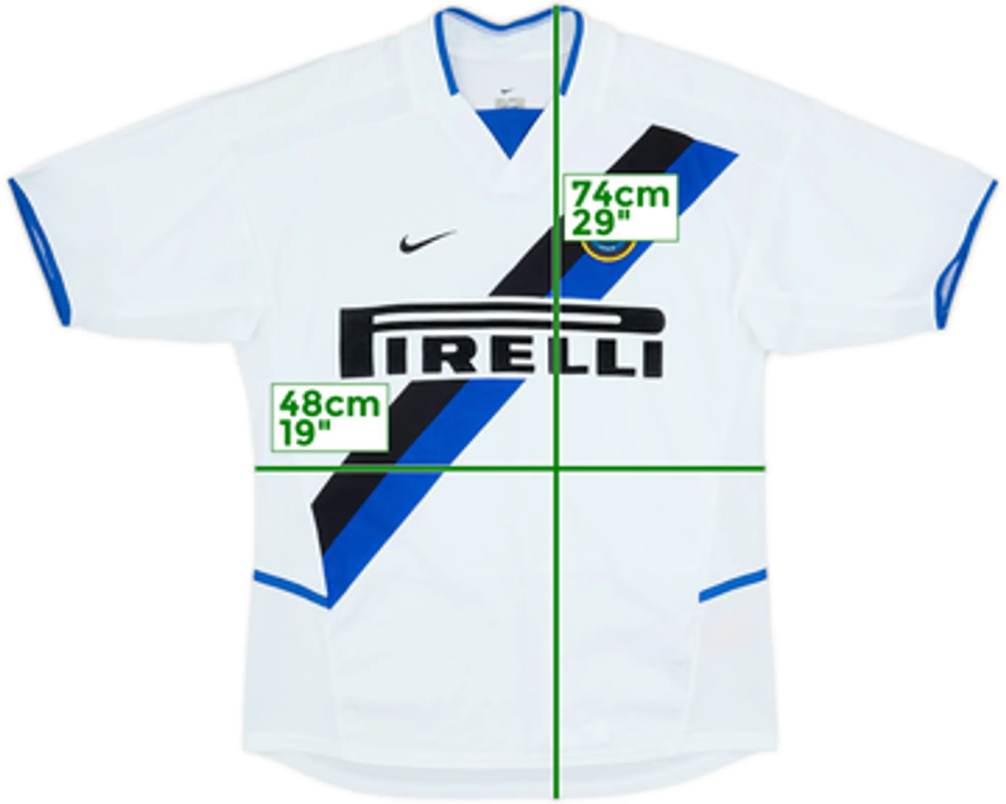 2002-03 Inter Milan Away Shirt - 8/10 - (S)