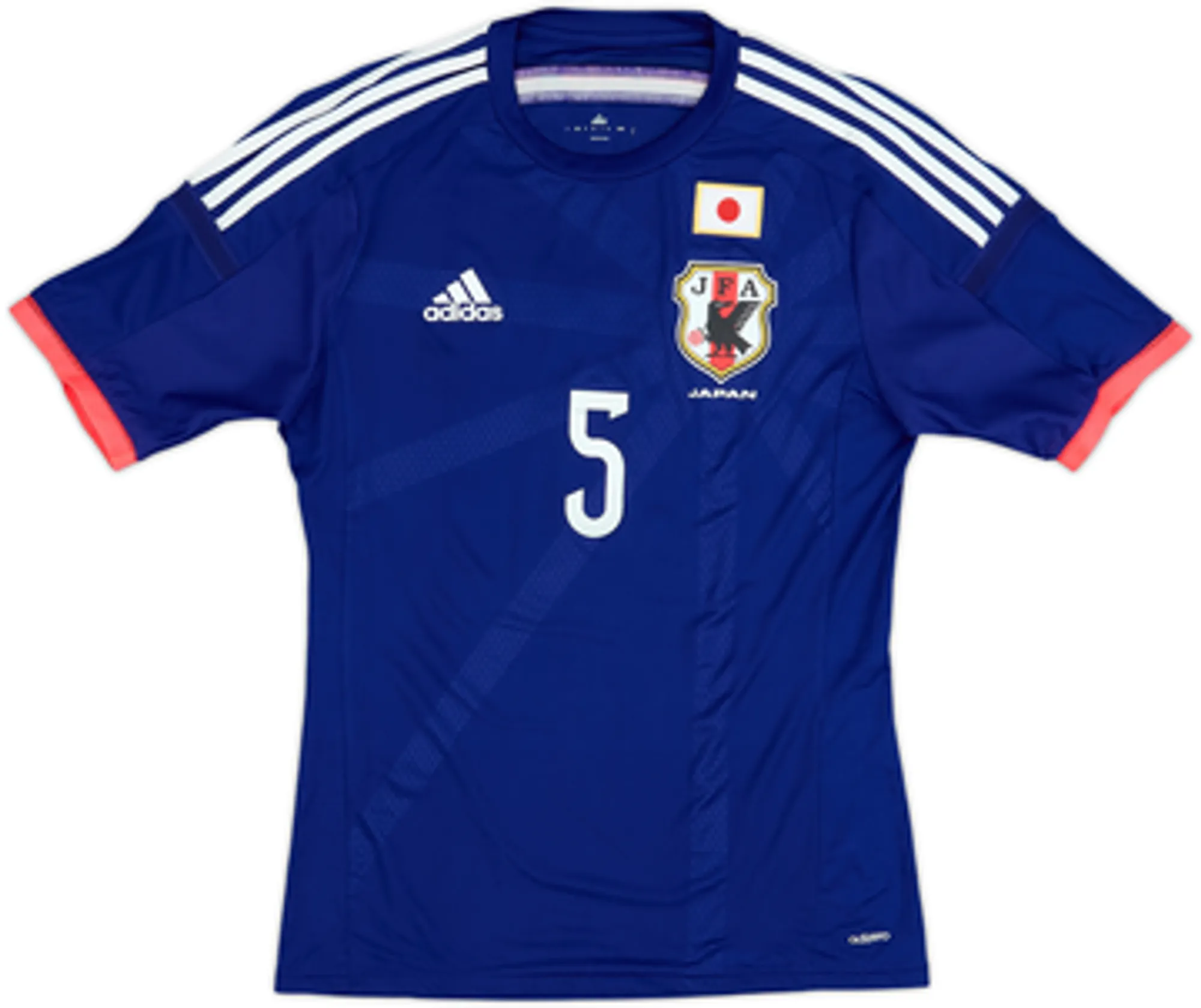 2013-15 Japan Home Shirt Nagamoto #5 - 5/10 - (L)