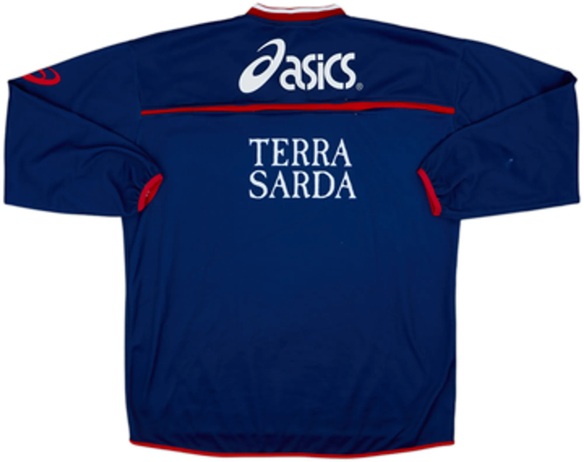 2005-06 Cagliari Asics Training Top - 6/10 - (XL)