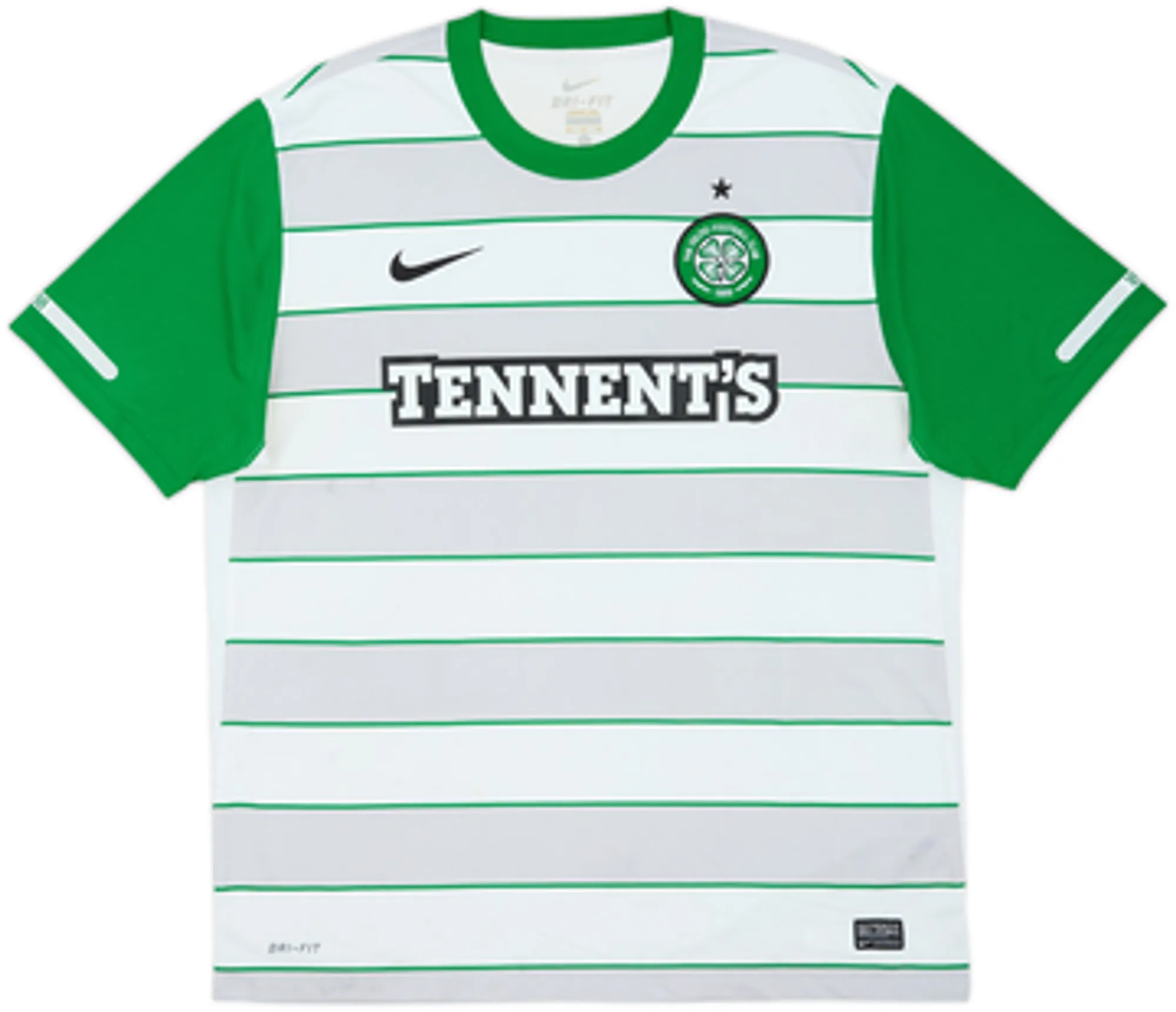 2011-12 Celtic Away Shirt Brown #8 - 6/10 - (M)