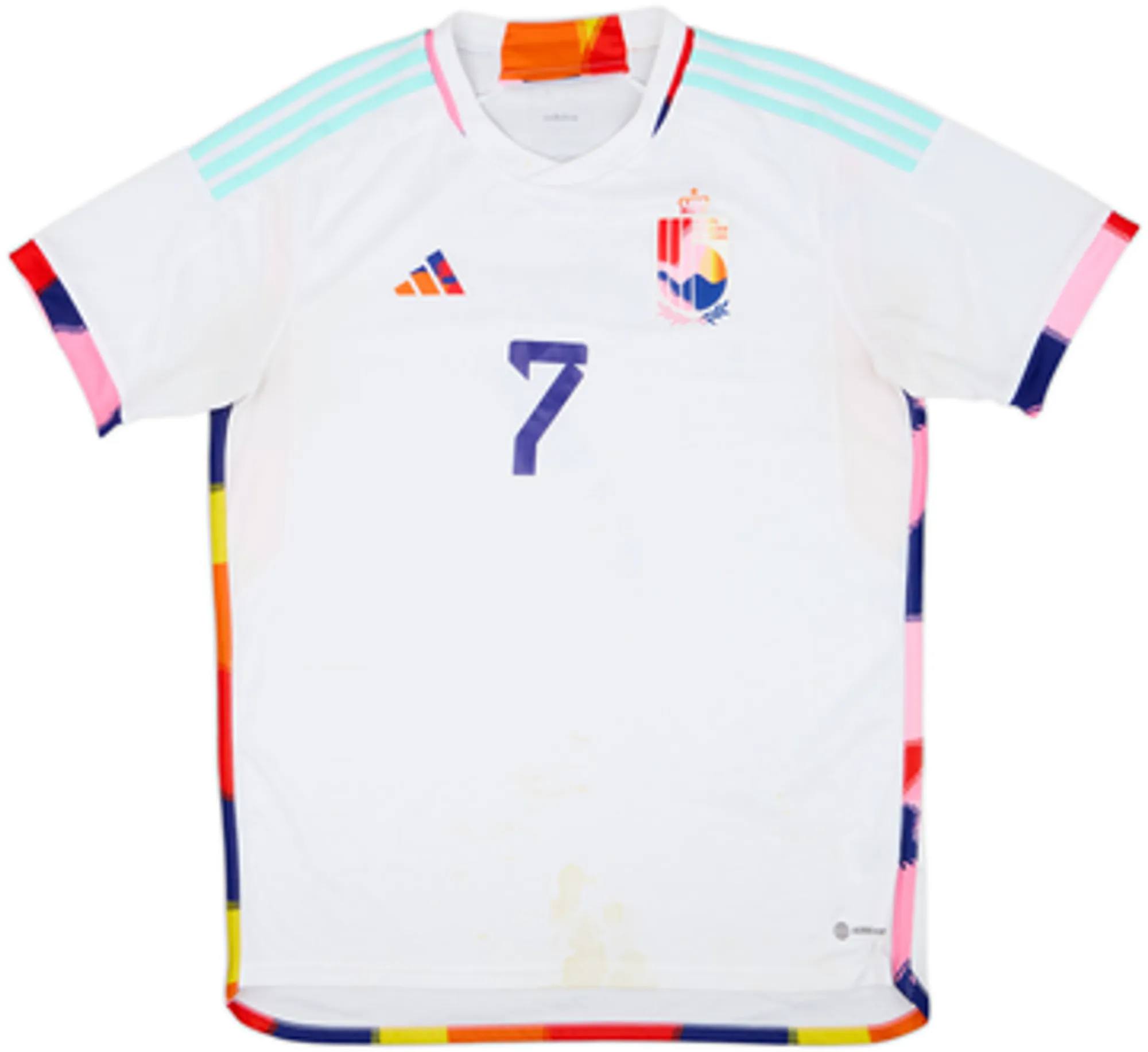 2022-23 Belgium Away Shirt De Bruyne #7 - 4/10 - (L)