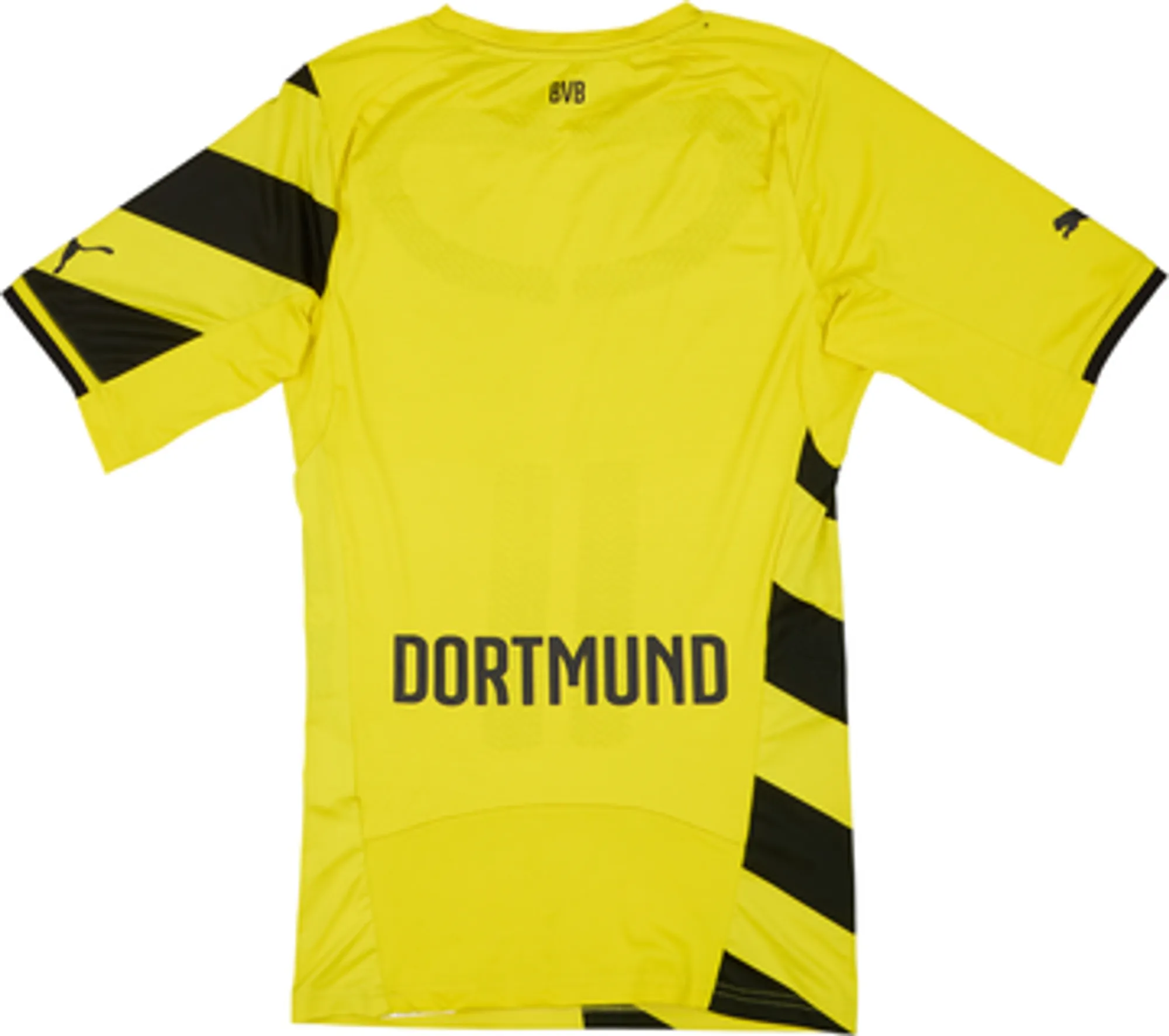 2014-15 Borussia Dortmund Player Issue ACTV Fit Home Shirt - 6/10 - (M)