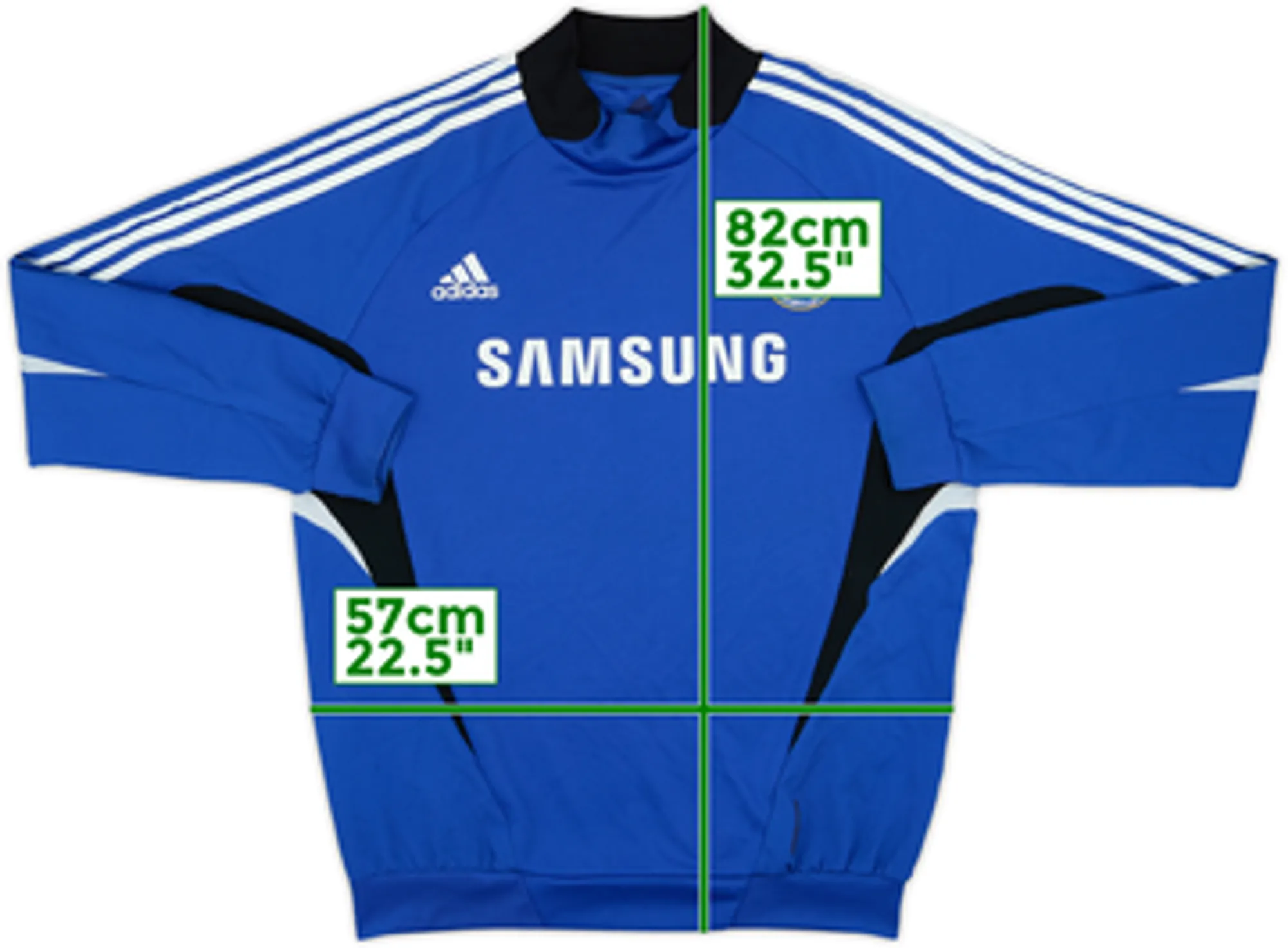 2008-09 Chelsea adidas Sweat Top - 6/10 - (XL)
