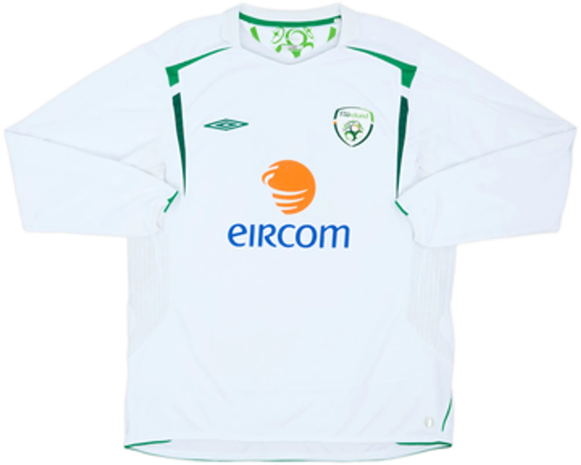 2005-07 Ireland Away L/S Shirt Duff #11 - 8/10 - (XL)