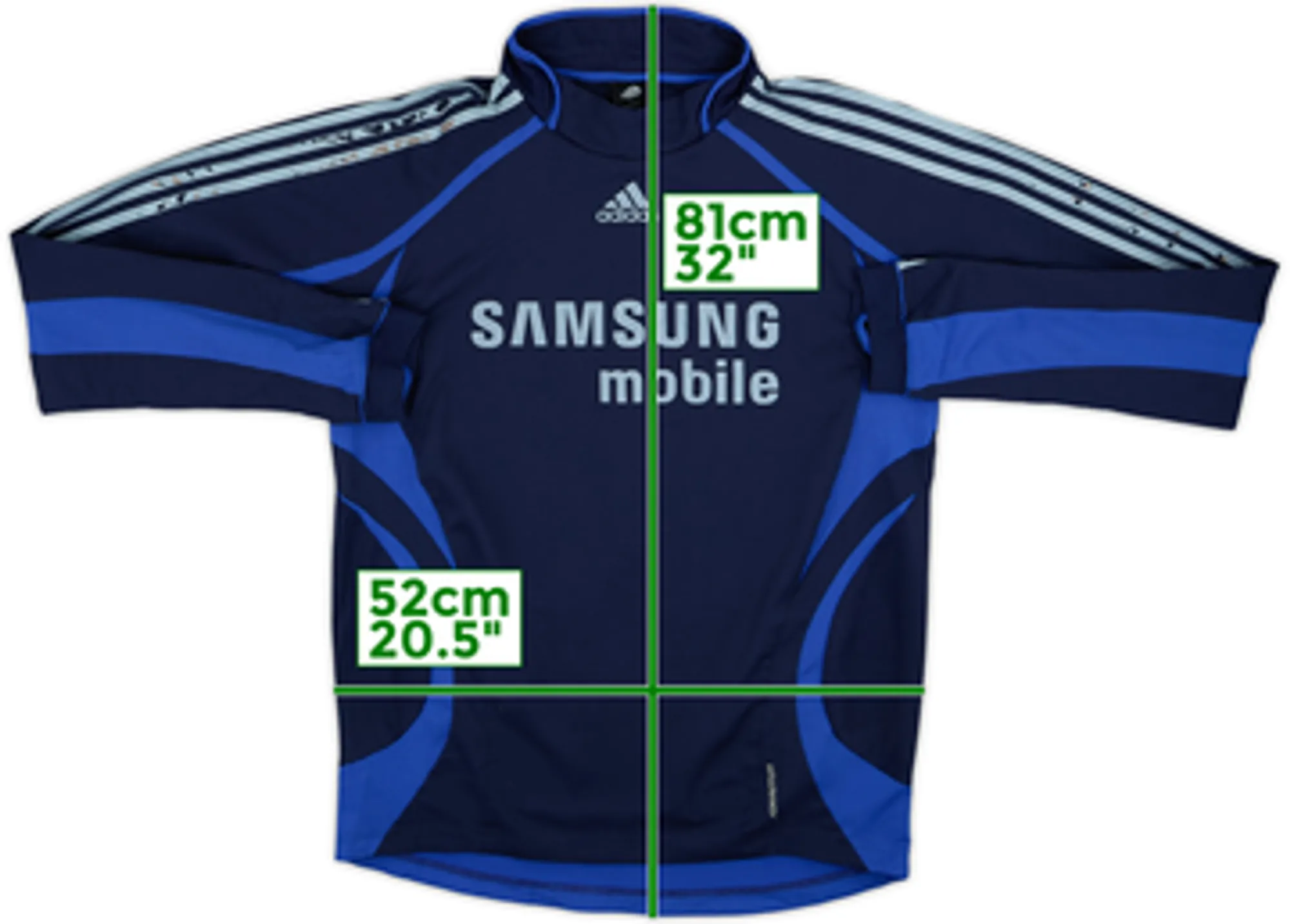 2006-07 Chelsea adidas Formotion Training L/S Shirt - 7/10 - (L)