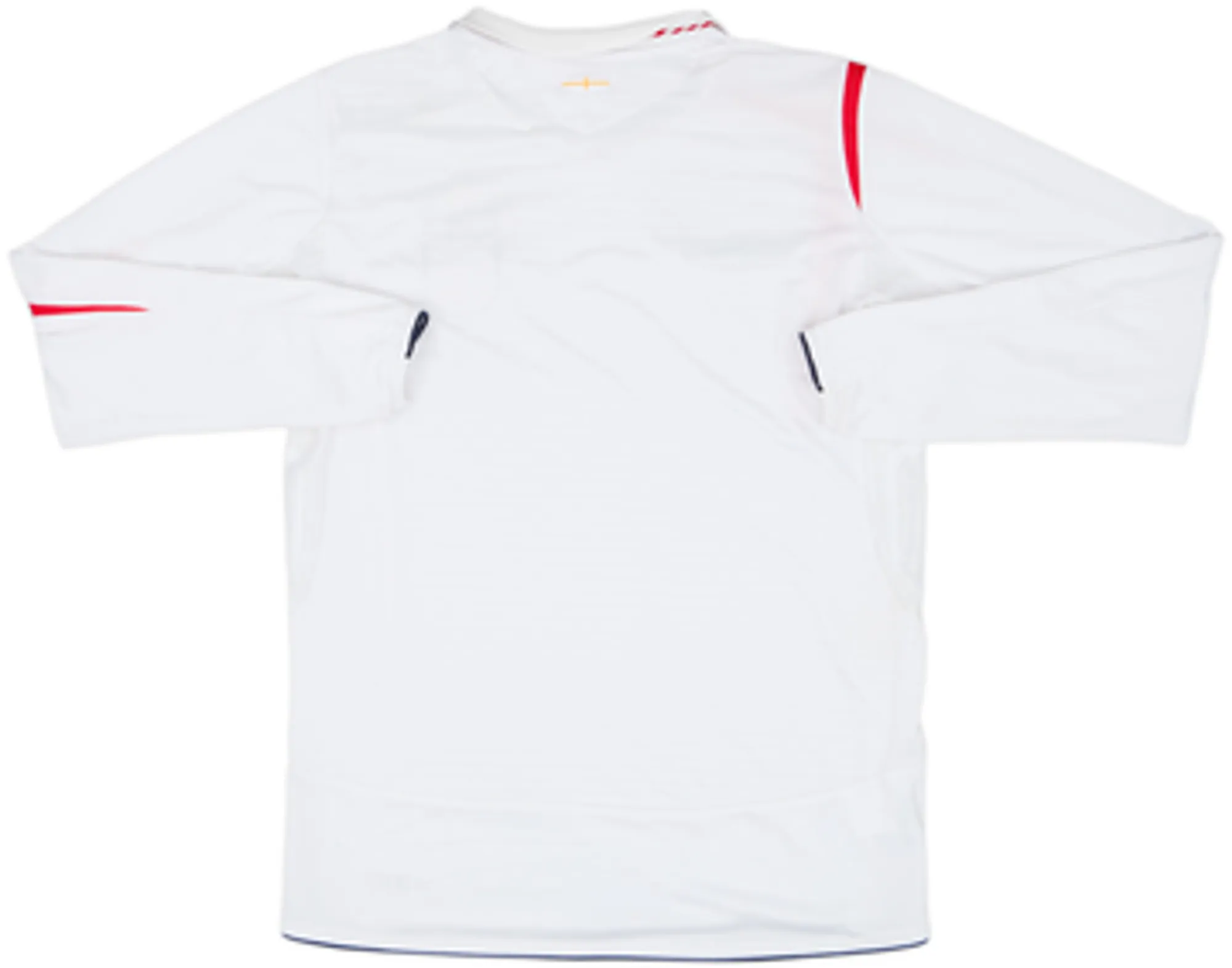 2005-07 England Home L/S Shirt - 5/10 - (S)