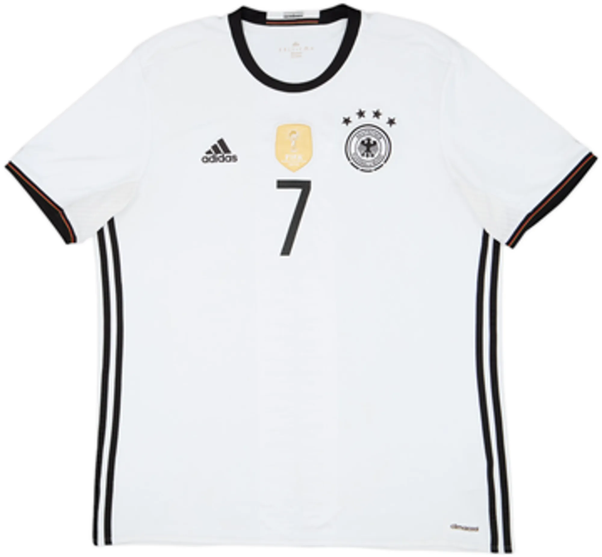 2015-16 Germany Home Shirt Schweinsteiger #7 - 7/10 - (XL)