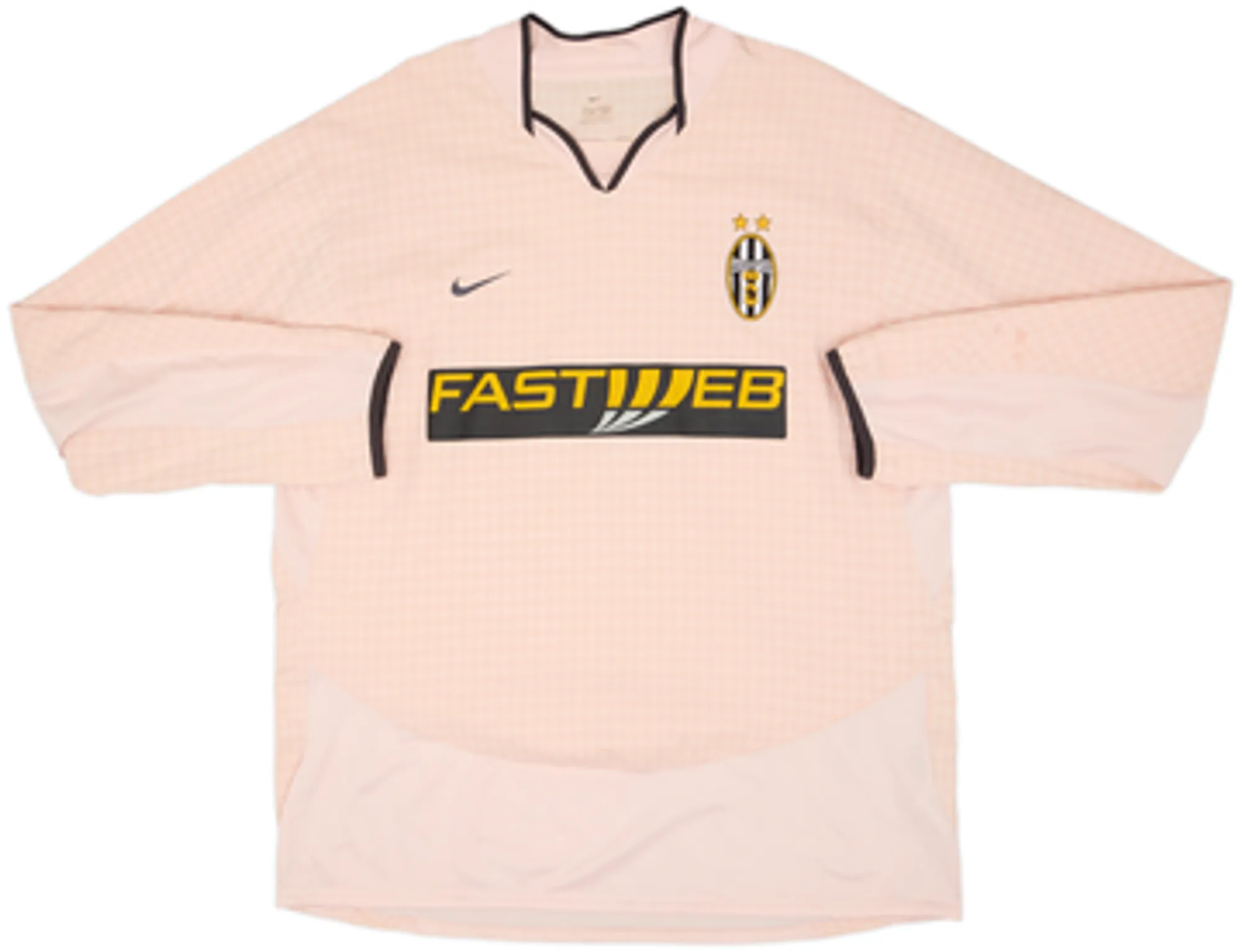 2003-04 Juventus Away L/S Shirt Nedved #11 - 8/10 - (XL)