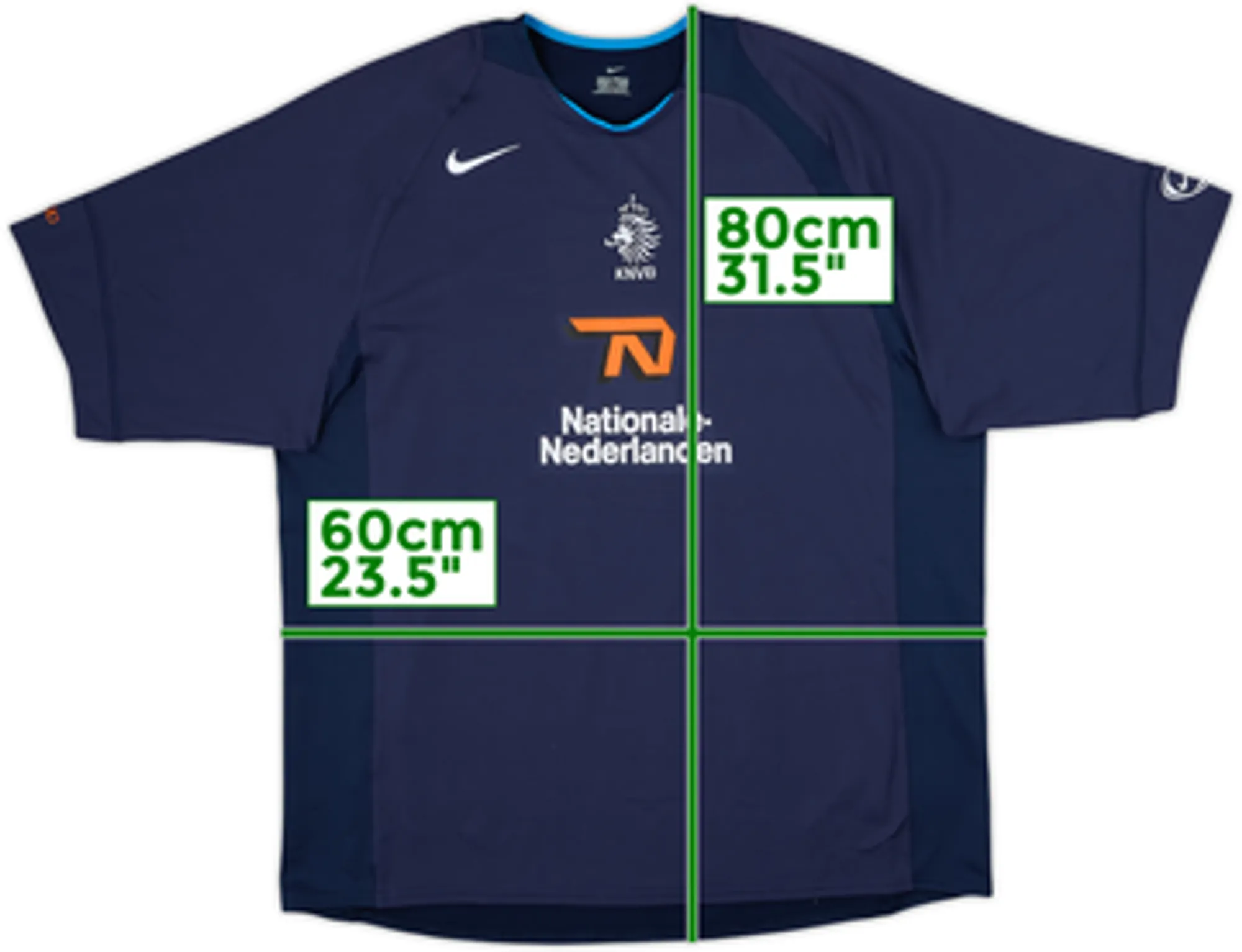 2004-05 Netherlands Player Issue Nike Training Shirt - 9/10 - (XL)