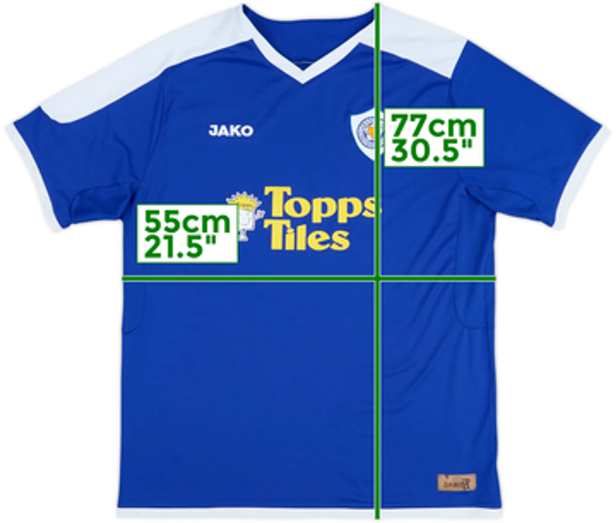 2007-09 Leicester Home Shirt - 6/10 - (L)