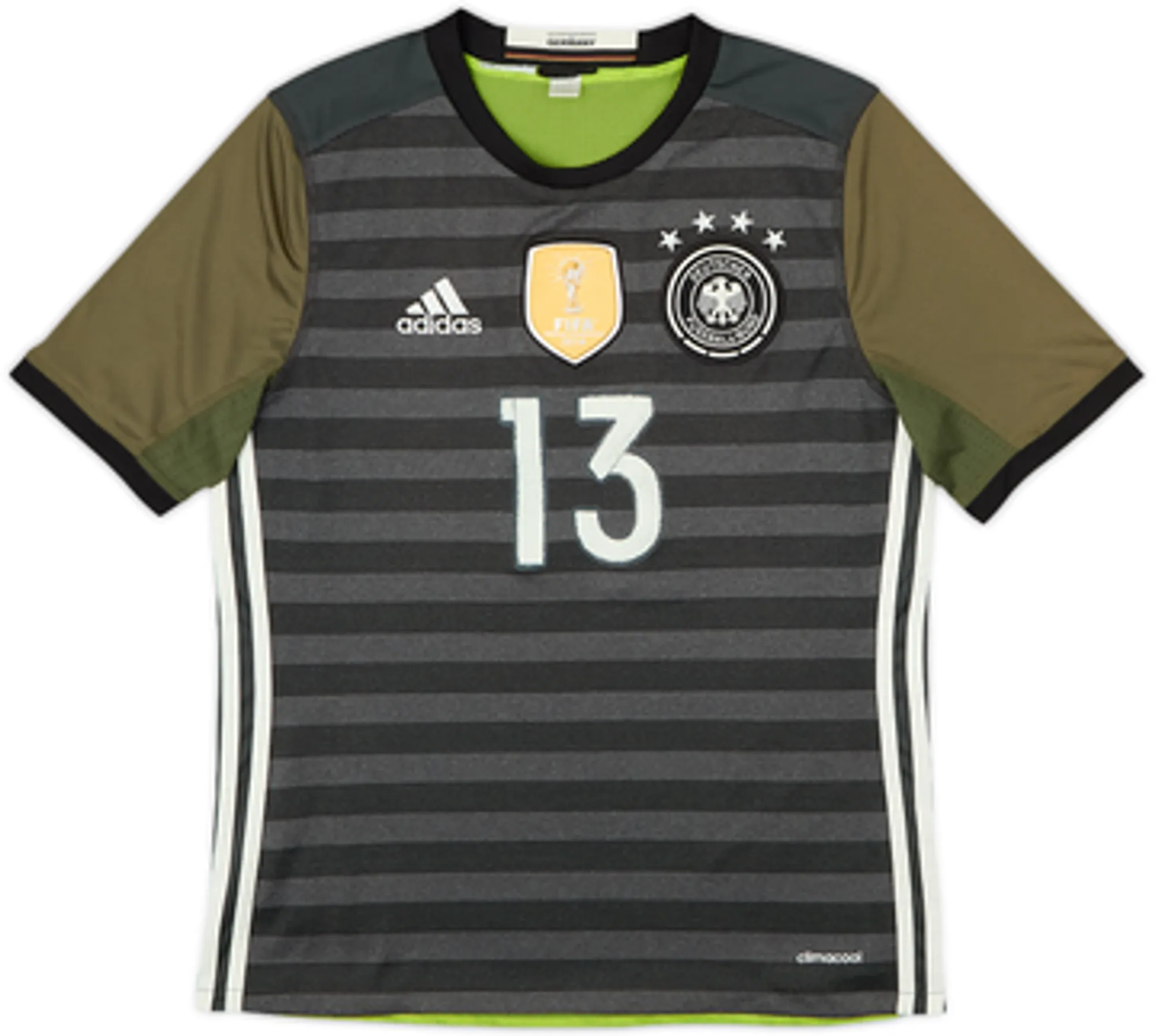 2015-17 Germany Away Shirt Muller #13 - 6/10 - (XL.Boys)