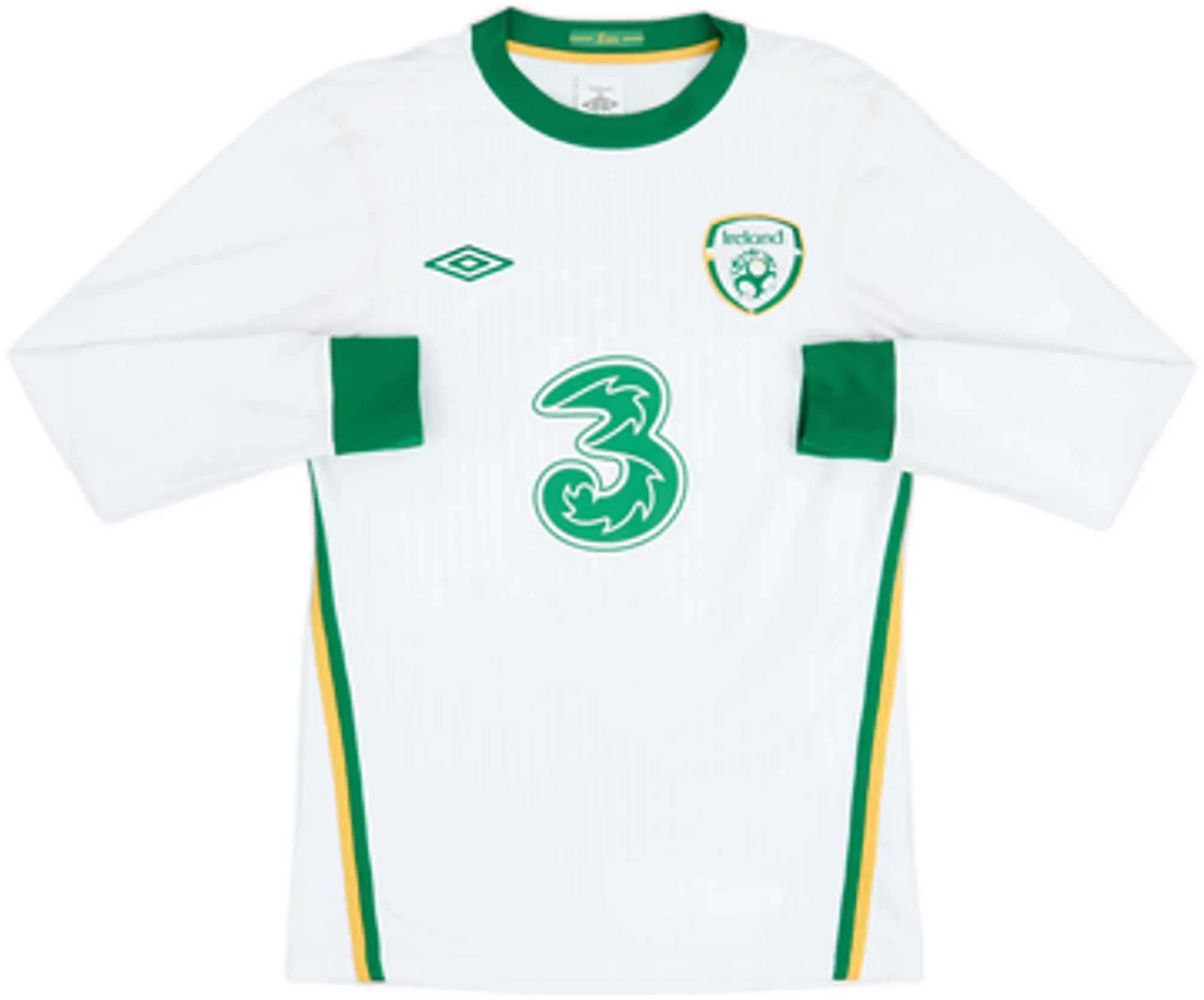 2010-11 Ireland Away L/S Shirt Keane #10 - 6/10 - (L)