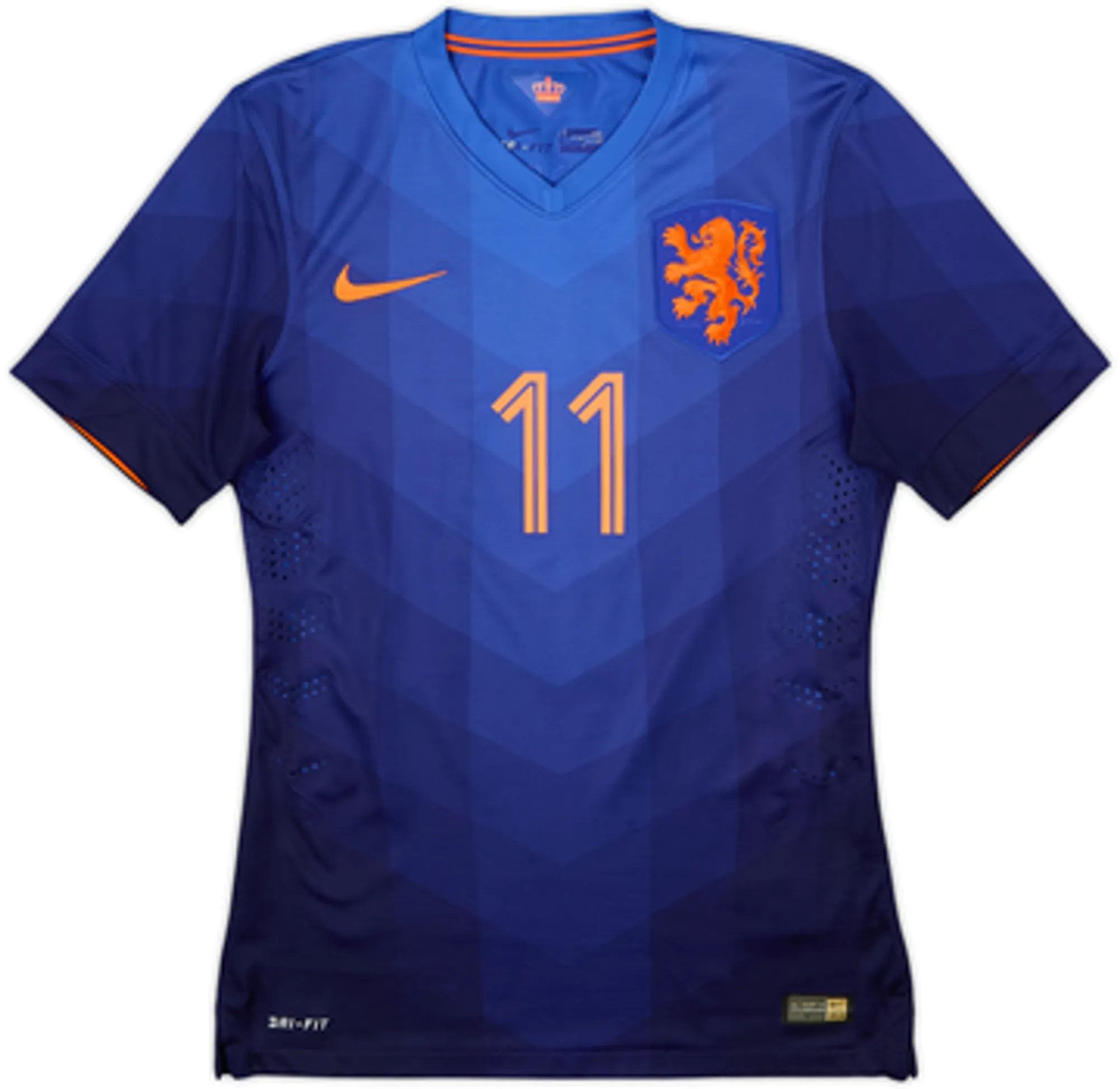 2014-15 Netherlands Player Issue Away Shirt Robben #11 - 8/10 - (S)