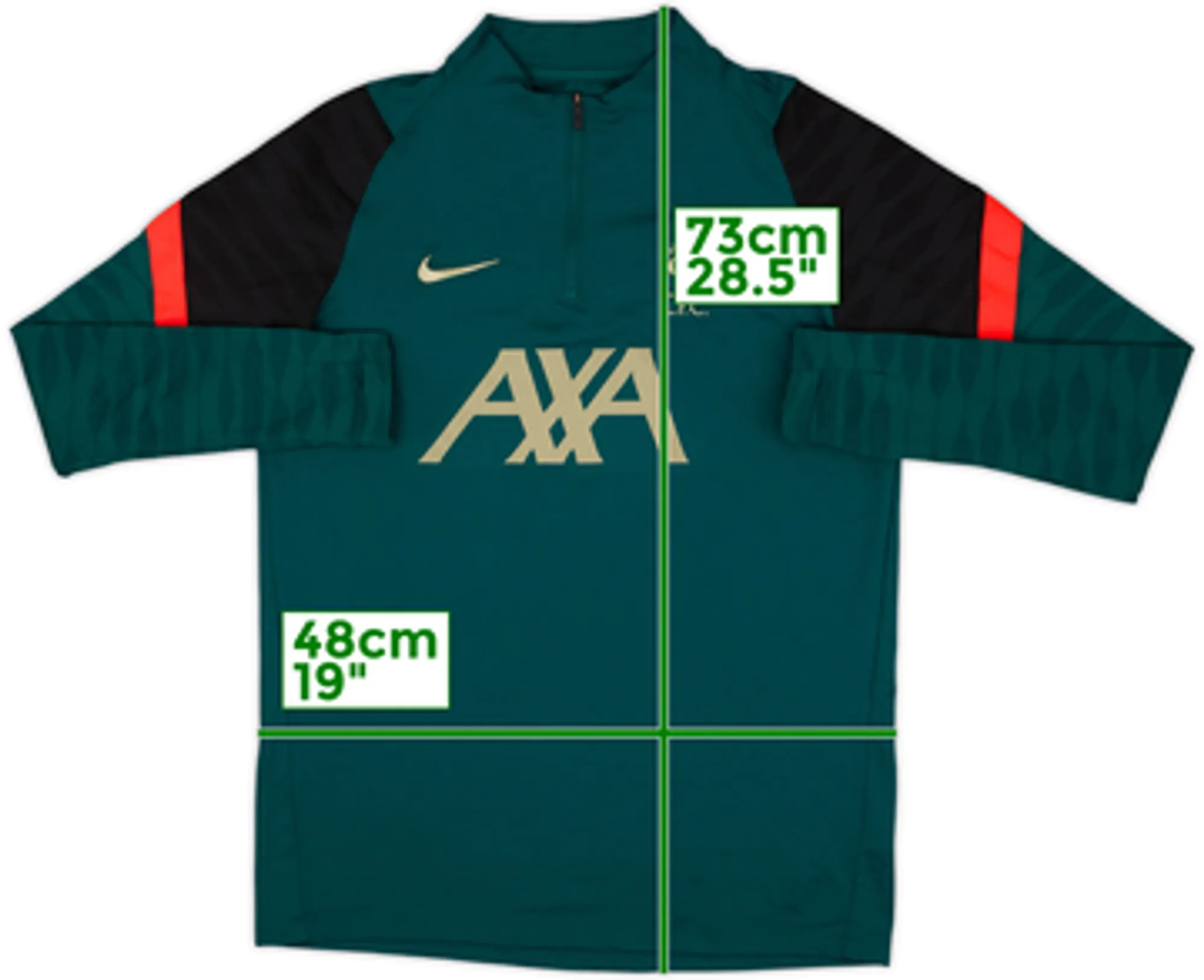 2022-23 Liverpool Nike Dri-Fit ADV 1/4 Zip Drill Top - 8/10 - (M)