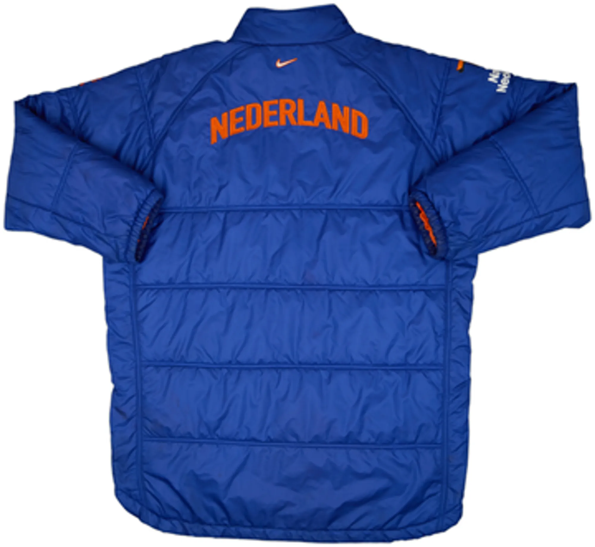 1998-99 Netherlands Player Issue Nike Padded Bench Coat - 8/10 - (L)