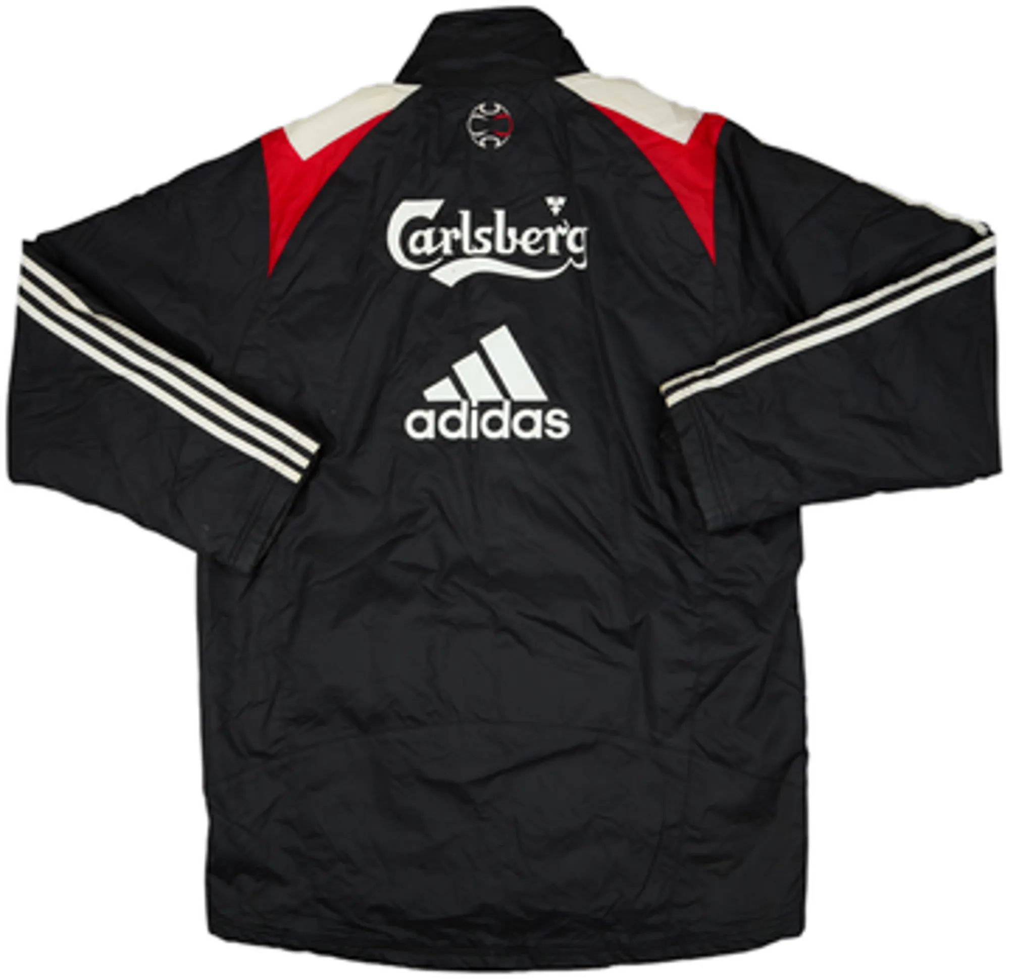 2007-08 Liverpool adidas Padded Bench Coat - 5/10 - (M)