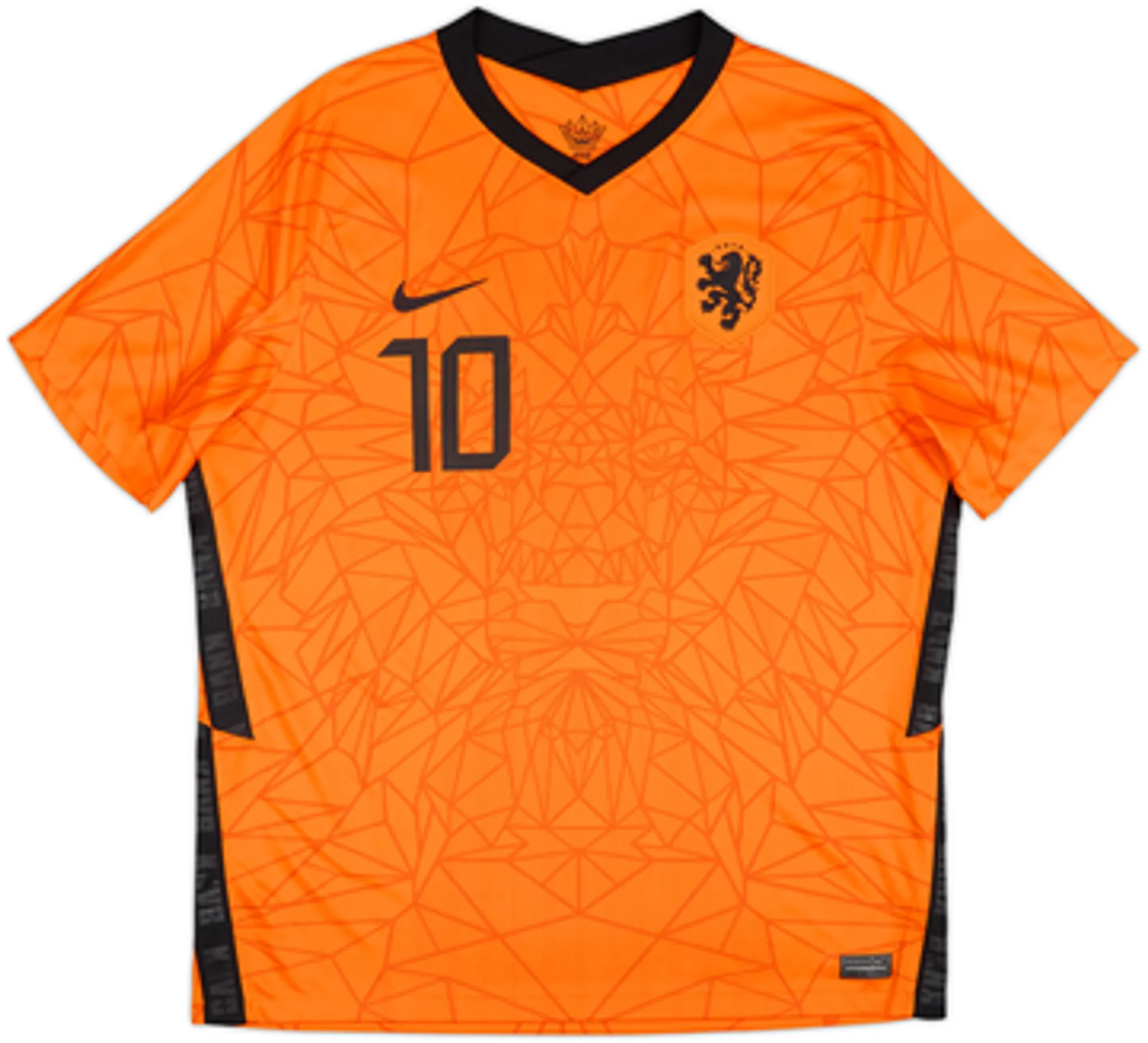 2020-21 Netherlands Home Shirt Memphis #10 - 8/10 - (XL)