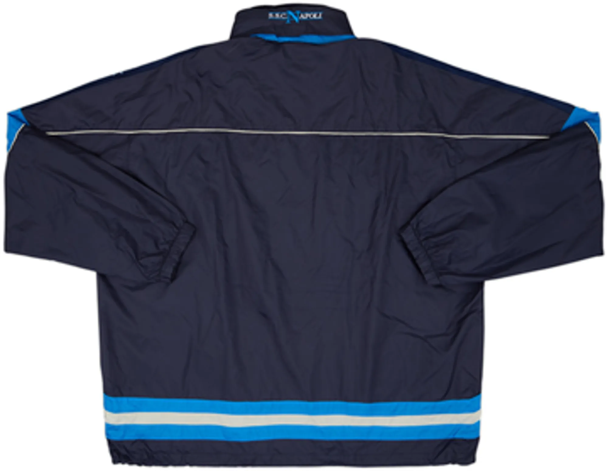 2000-01 Napoli Diadora Hooded Rain Jacket - 8/10 - (XL)