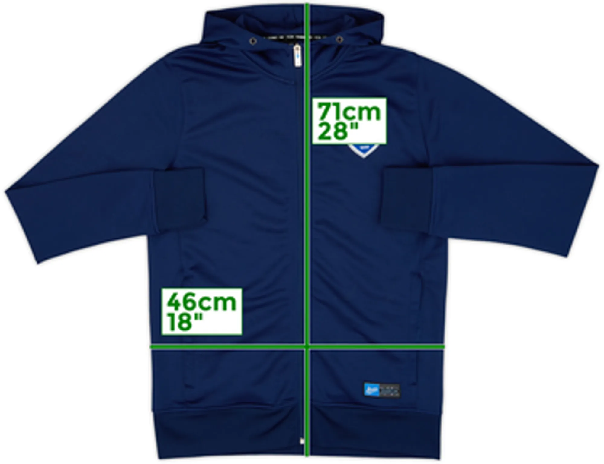 2010s Portsmouth Avec Hooded Track Jacket - 6/10 - (S)