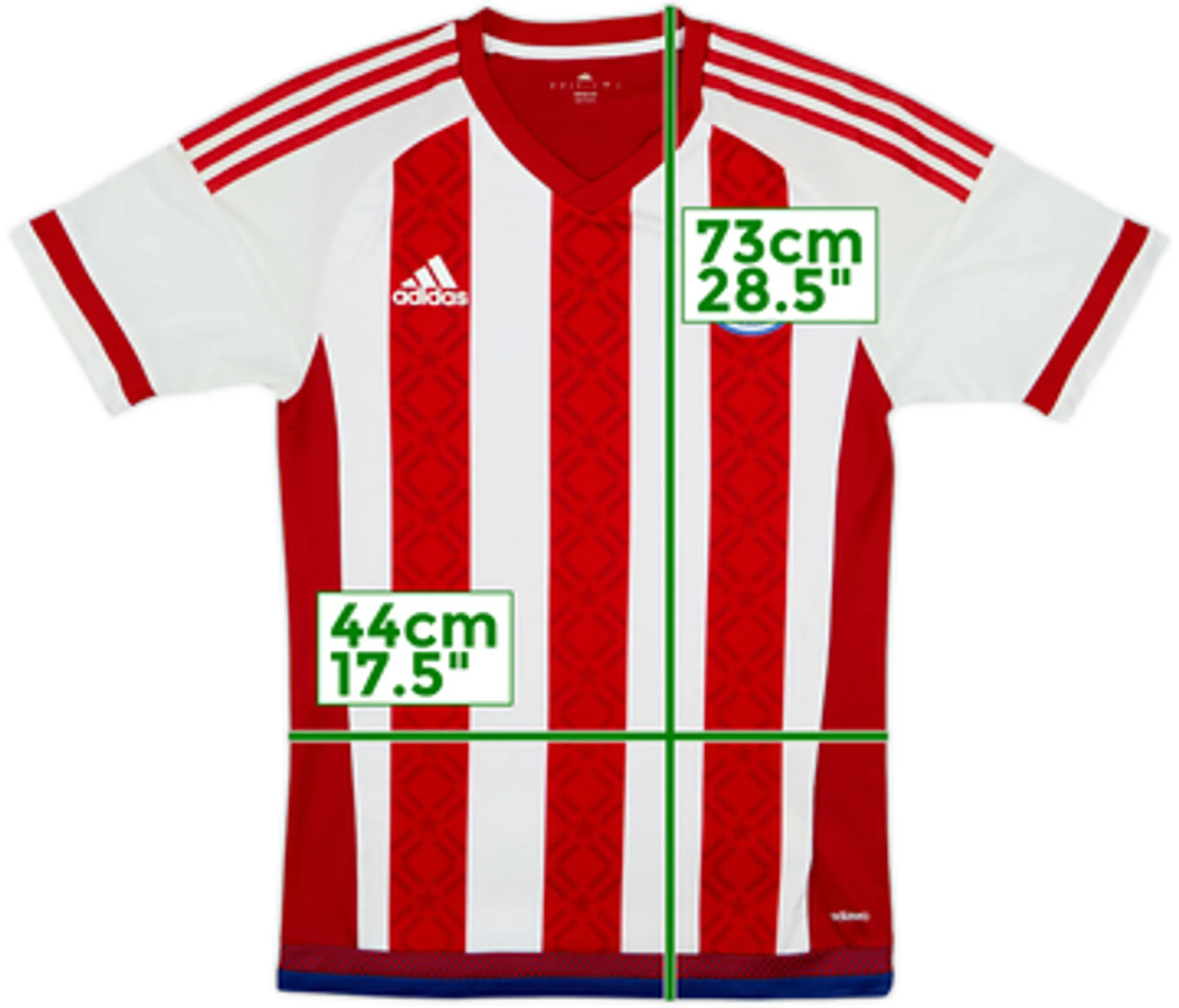 2015 Paraguay Copa America Player Issue Home Shirt - 4/10 - (S/M)