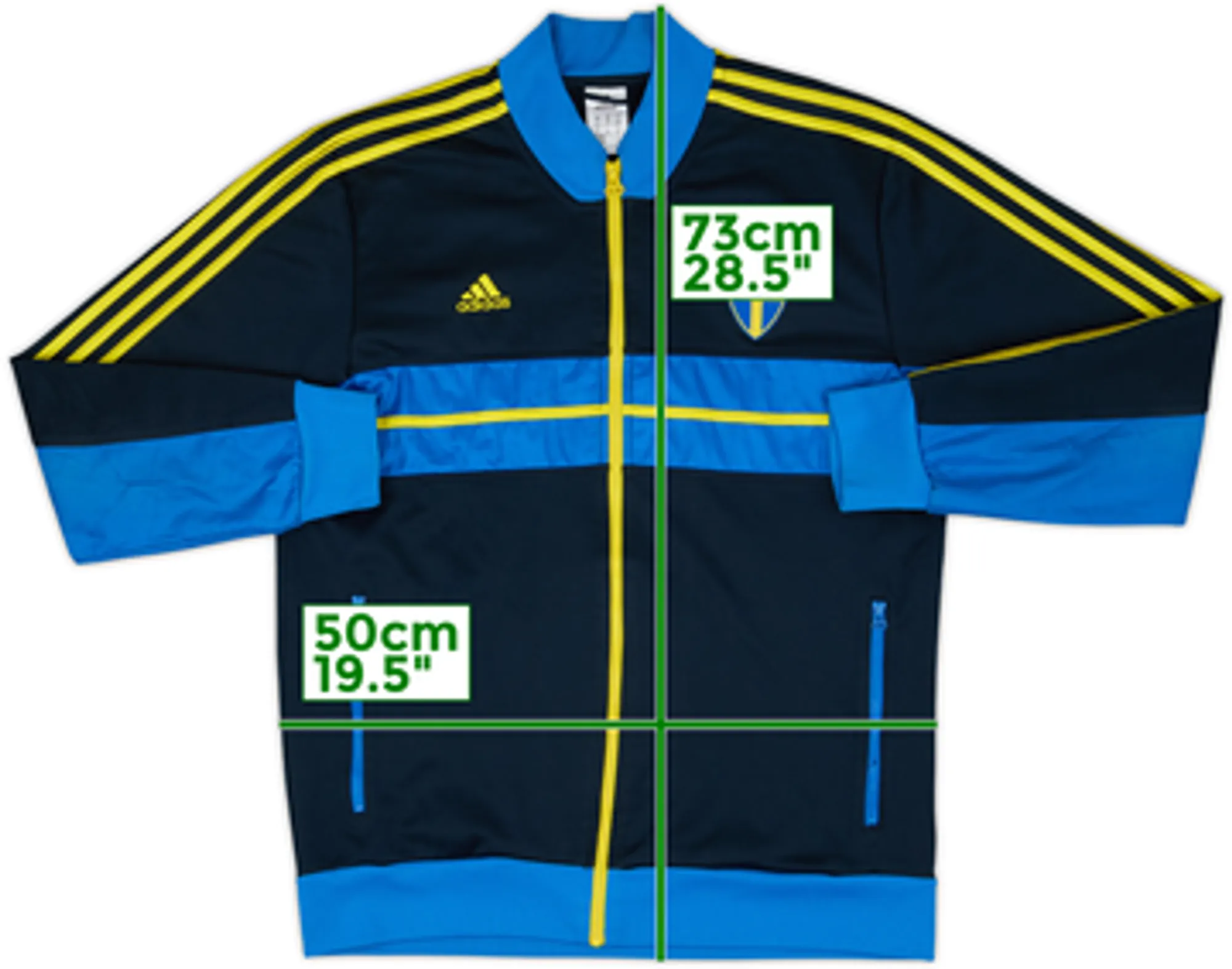 2013-14 Sweden adidas Track Jacket - 8/10 - (M)