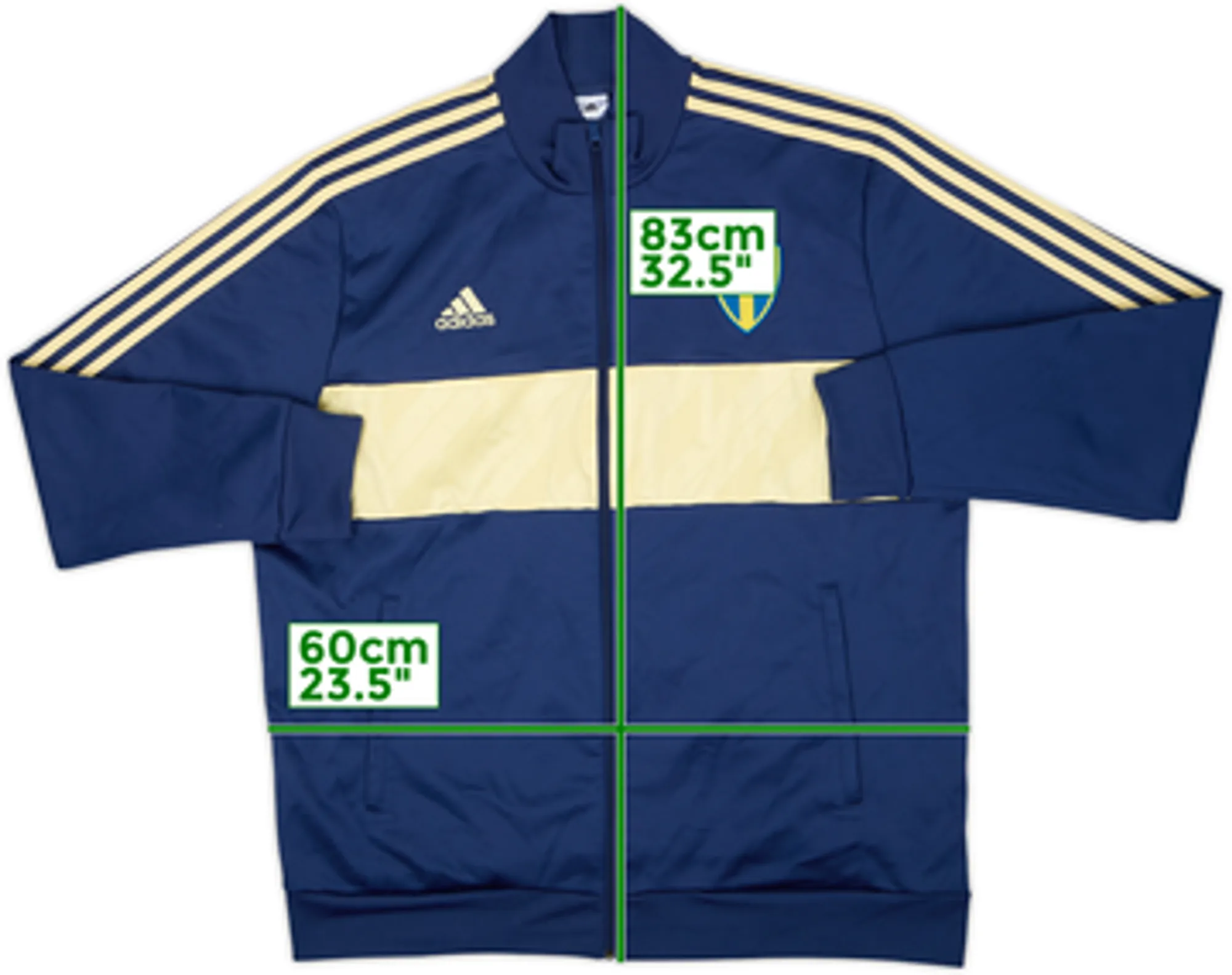 2018-19 Sweden adidas Track Jacket - 8/10 - (XXL)