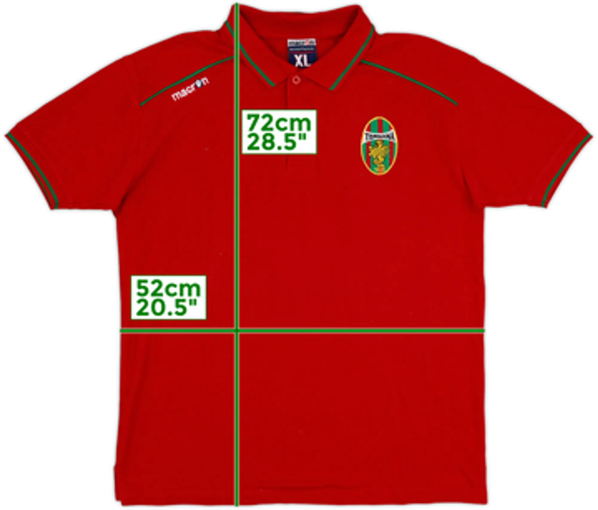 2006-07 Ternana Macron Polo Shirt - 9/10 - (XL)