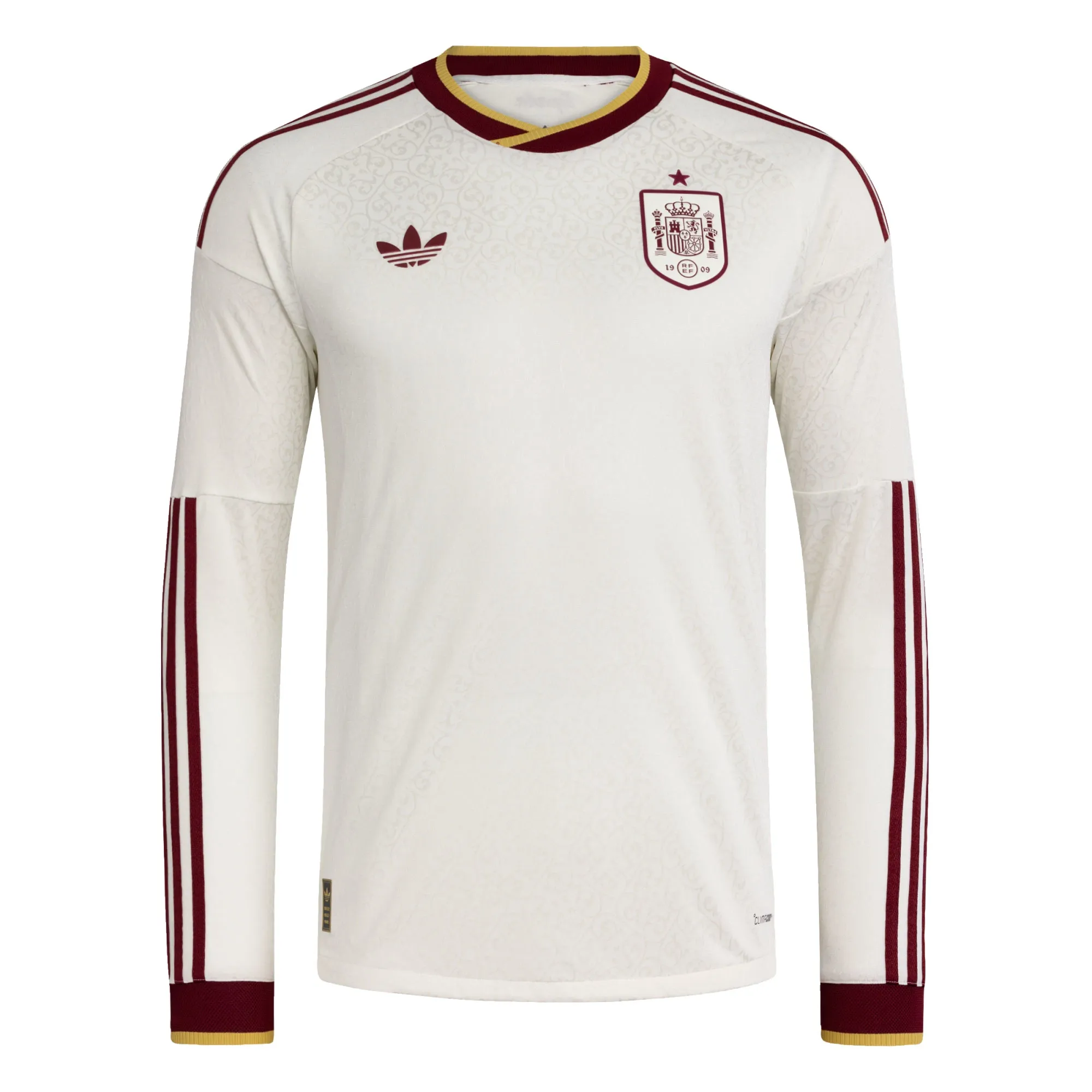 adidas Spain Authentic Away L/S Shirt 2026-2027