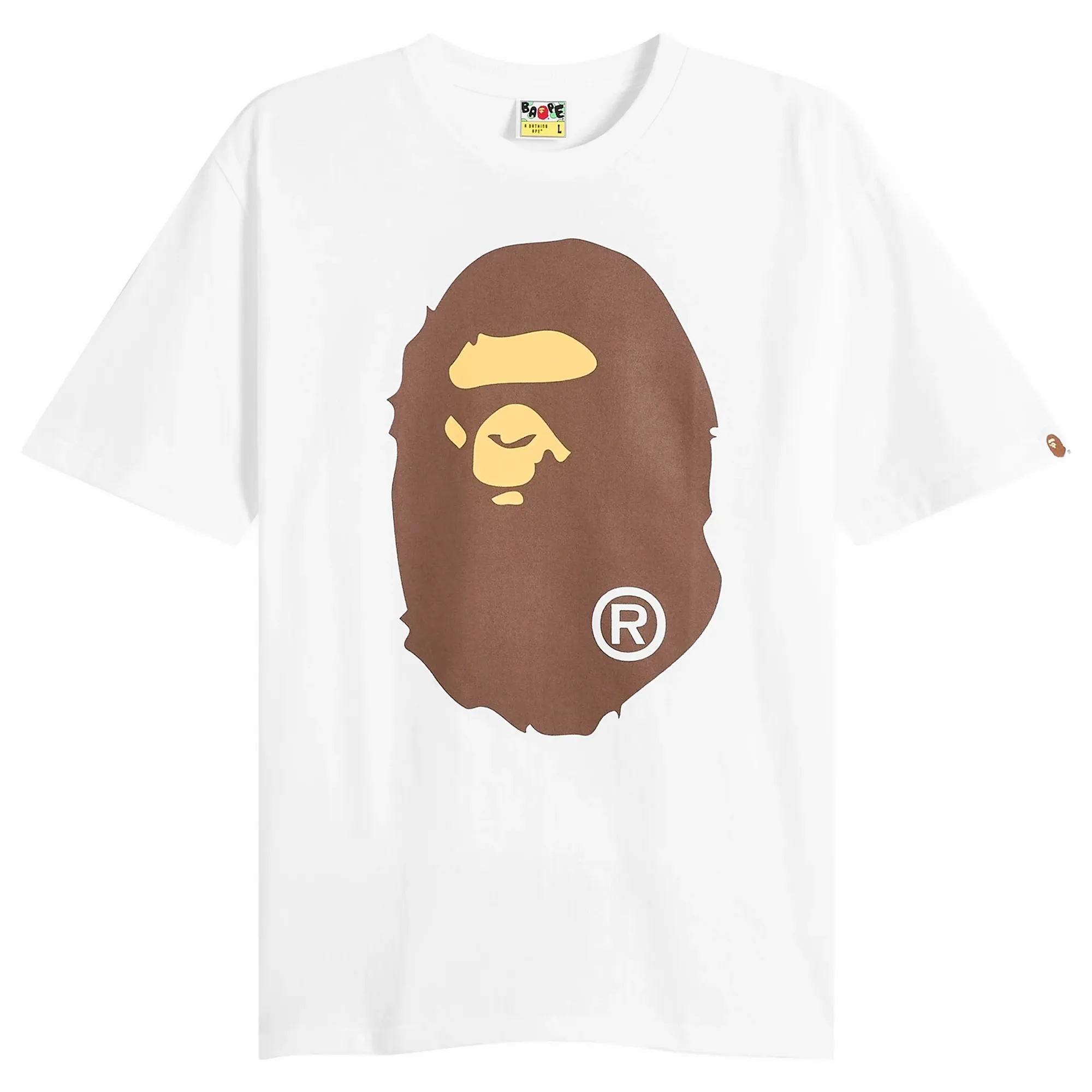 A Bathing Ape Men's Big Ape Head T-Shirt White